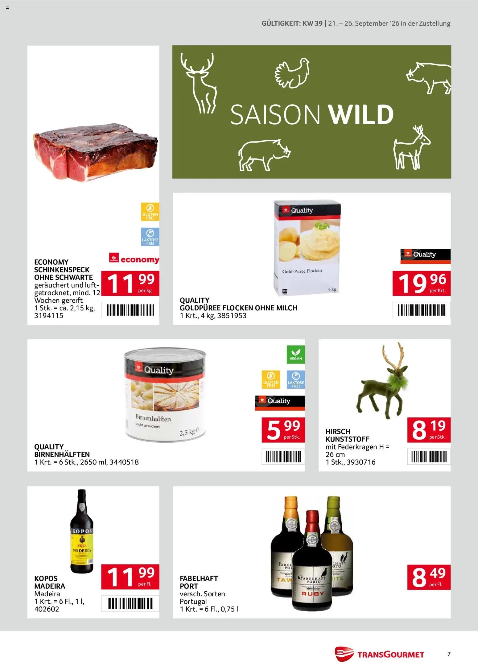 Transgourmet Zustellaktion