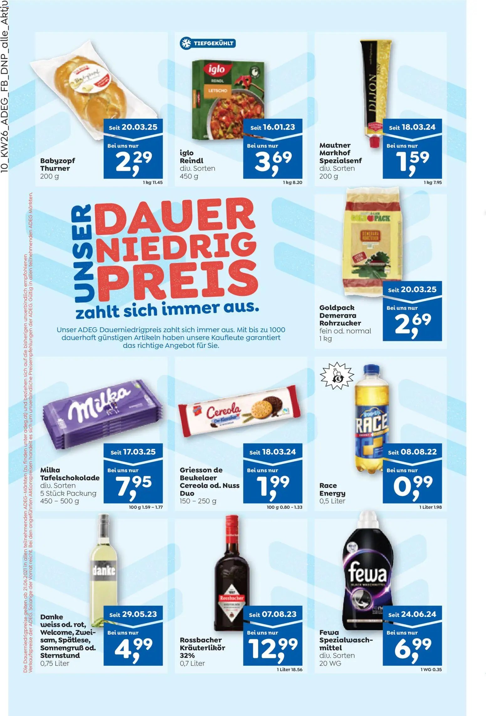 ADEG Flugblatt