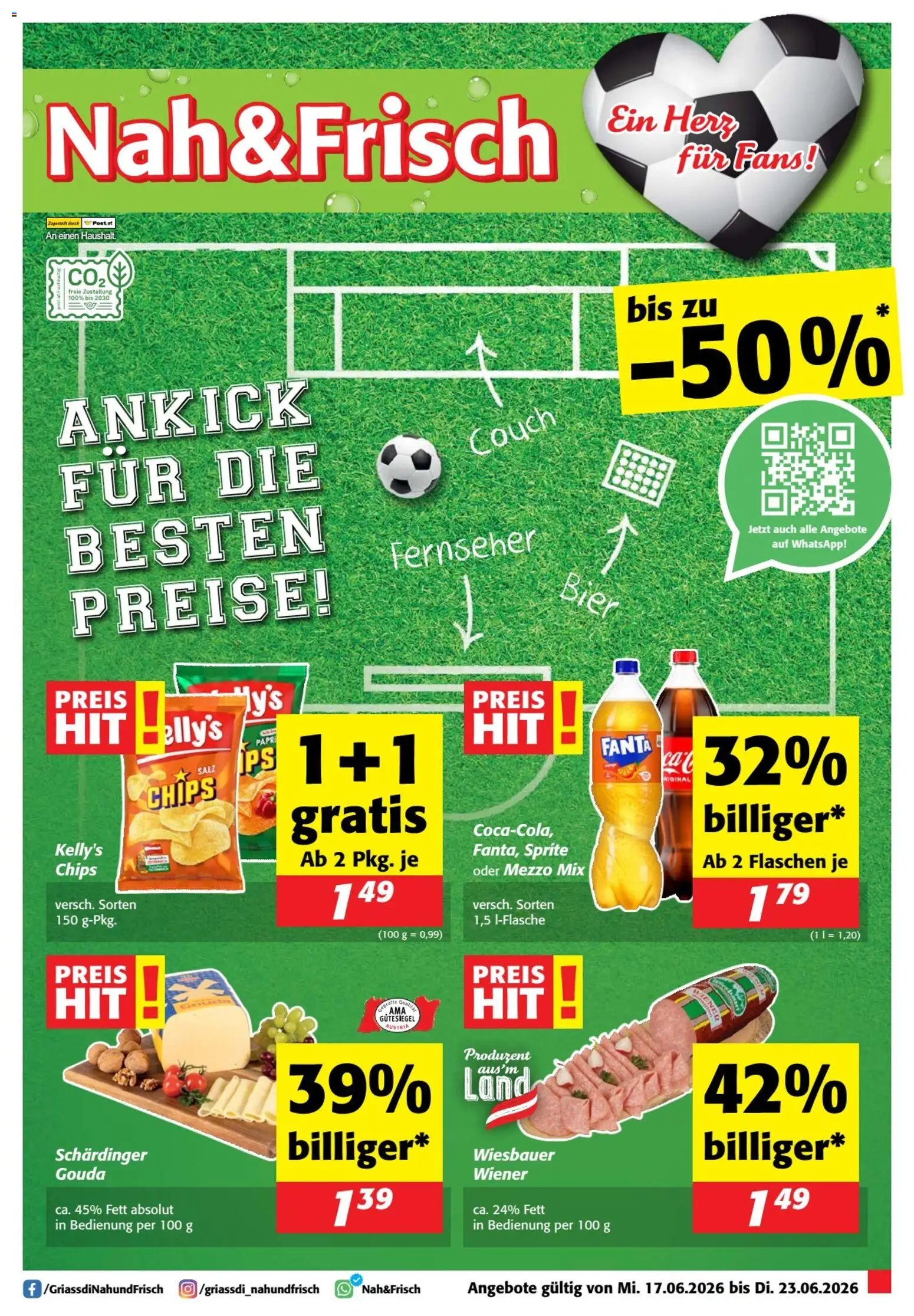 Nah und Frisch Flugblatt