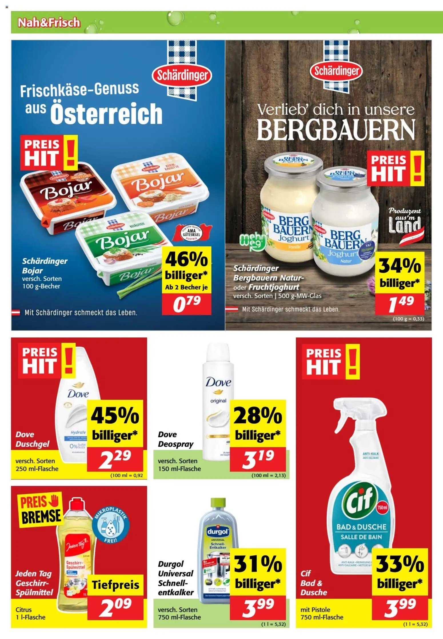 Nah und Frisch Flugblatt