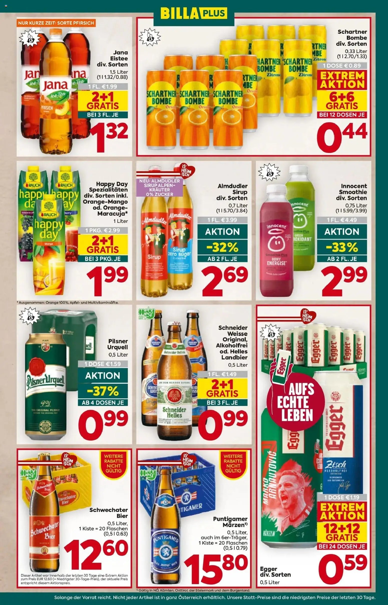 Billa Plus Flugblatt - Niederösterreich