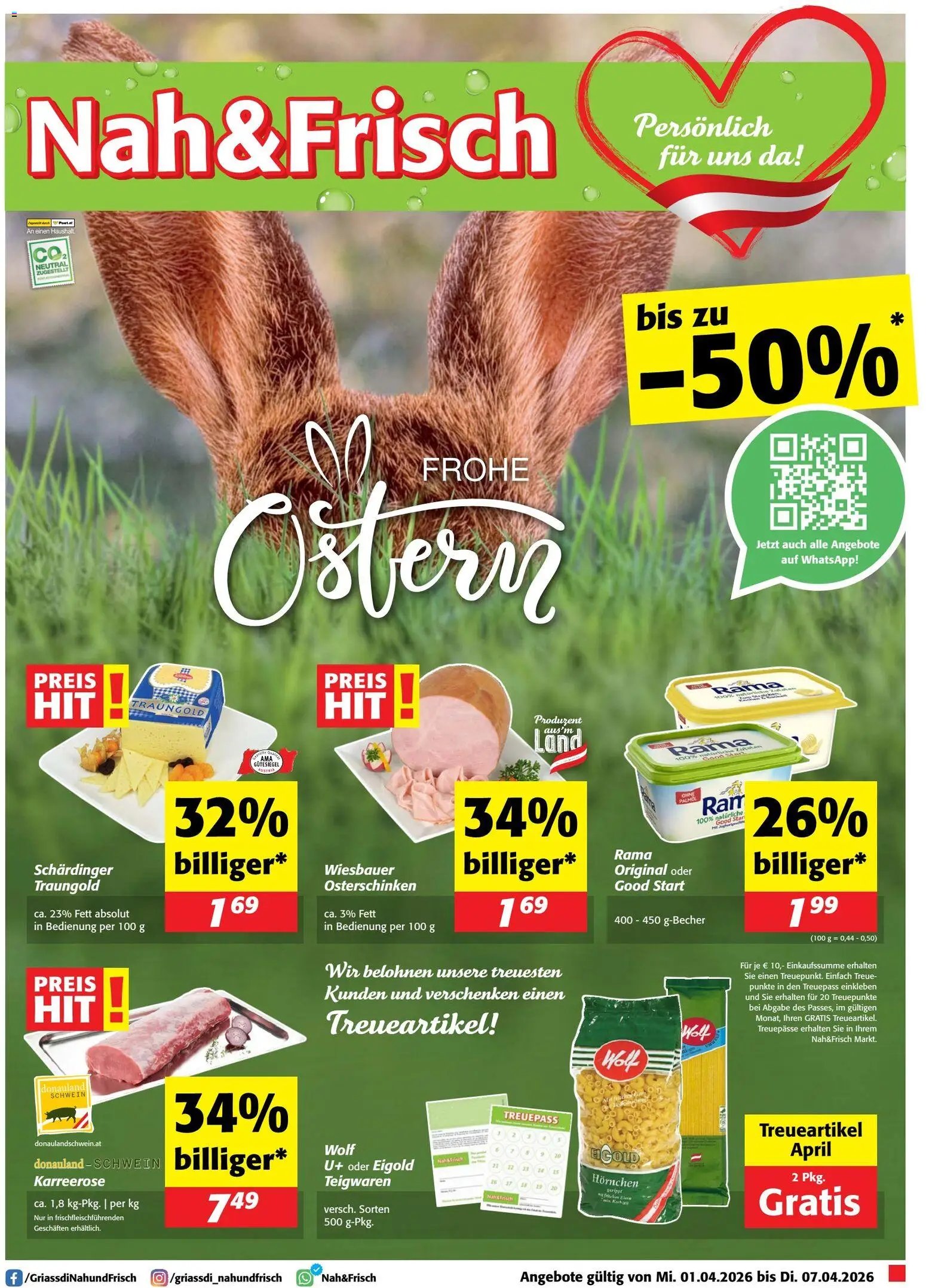 Nah und Frisch Flugblatt