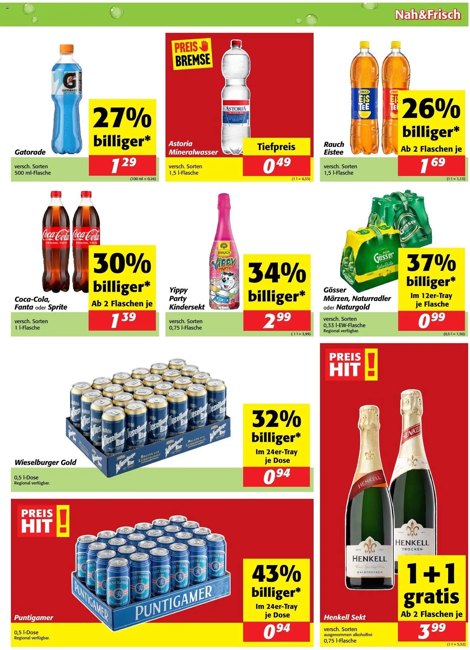 Nah und Frisch Flugblatt