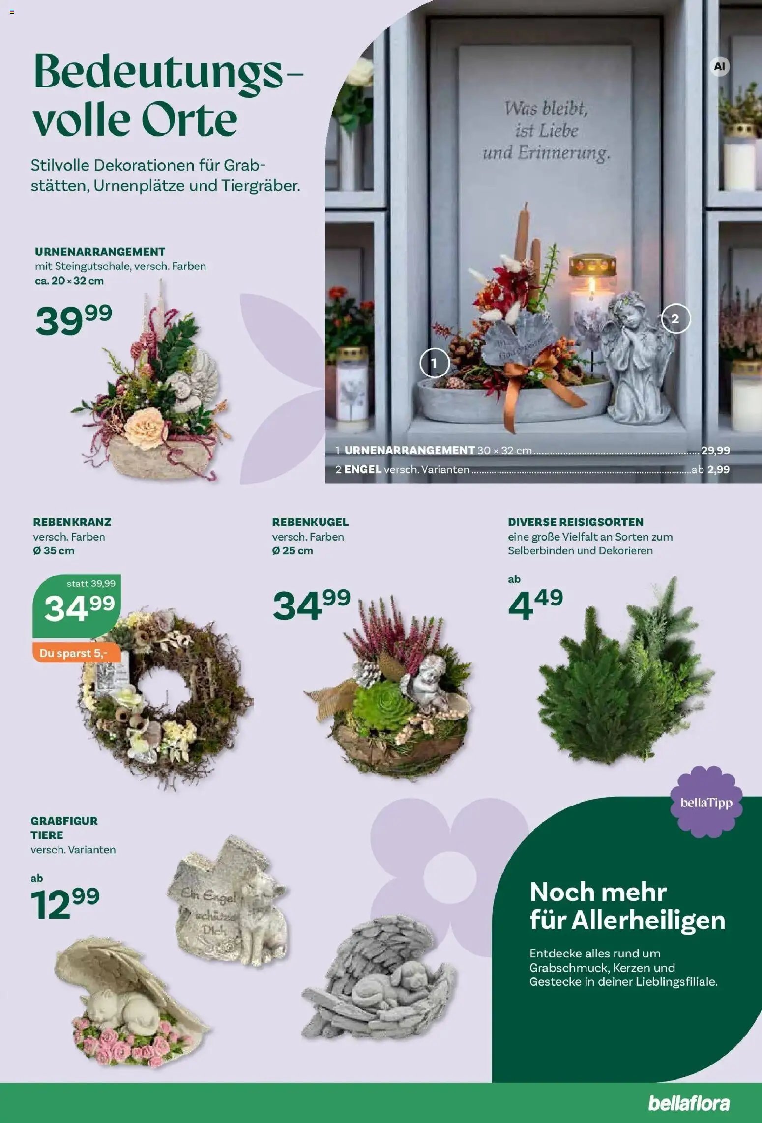 bellaflora - Bellaflora: Flugblatt