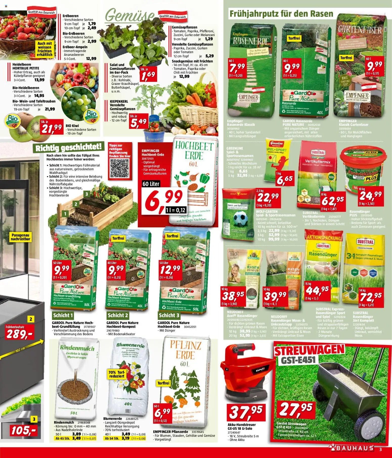 Bauhaus Prospekt aktuell