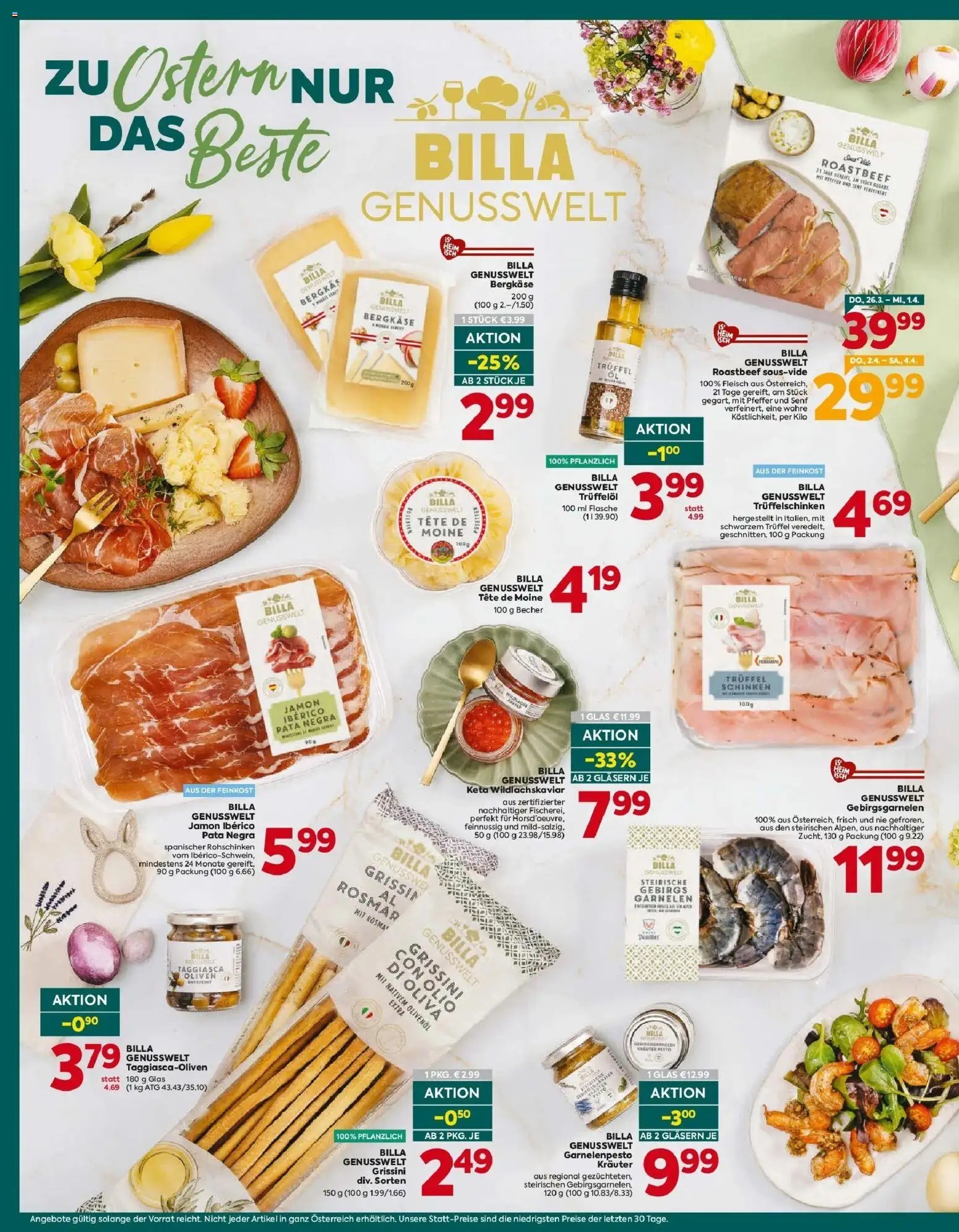 Billa Plus Flugblatt - Niederösterreich