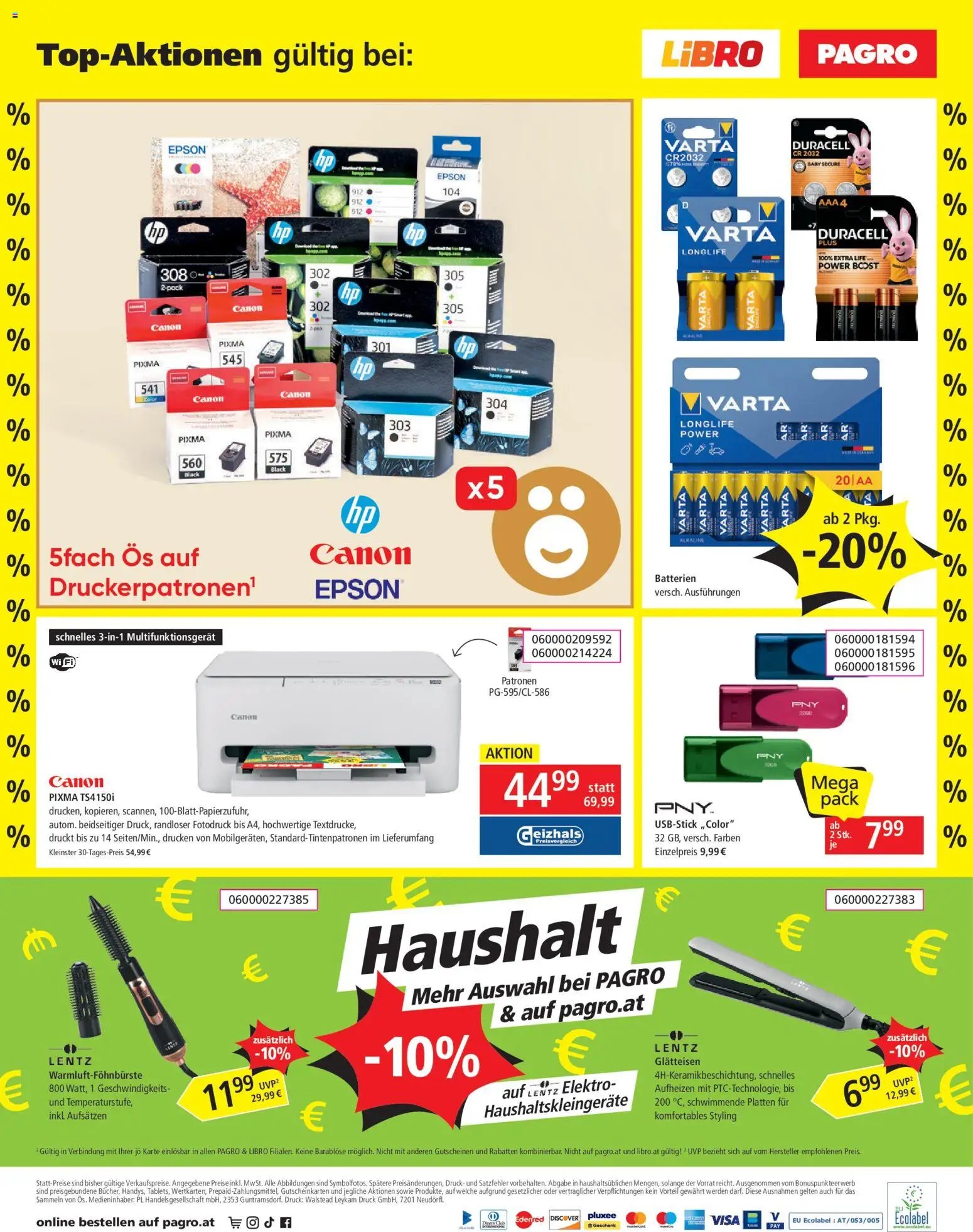 Pagro-Diskont Flugblatt