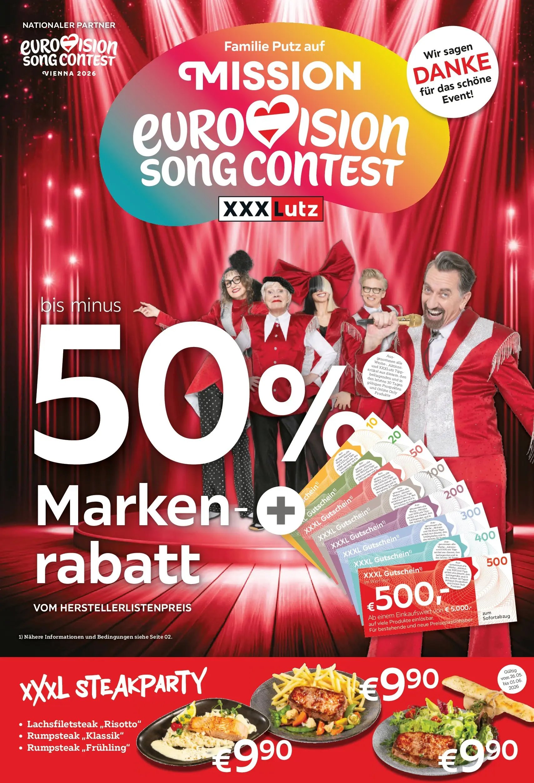 XXXLutz - 50% Marken - rabatt