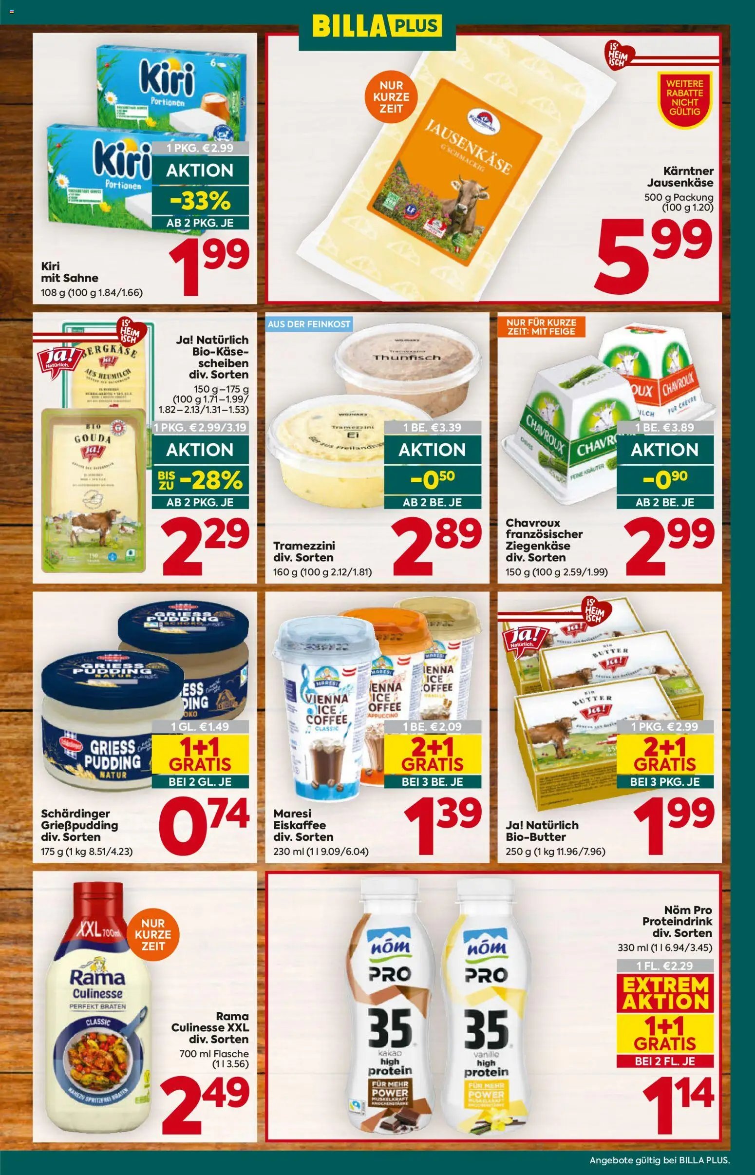 Billa Plus Flugblatt