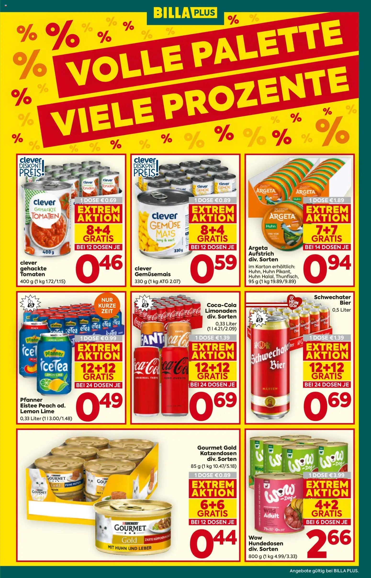 Billa Plus Flugblatt