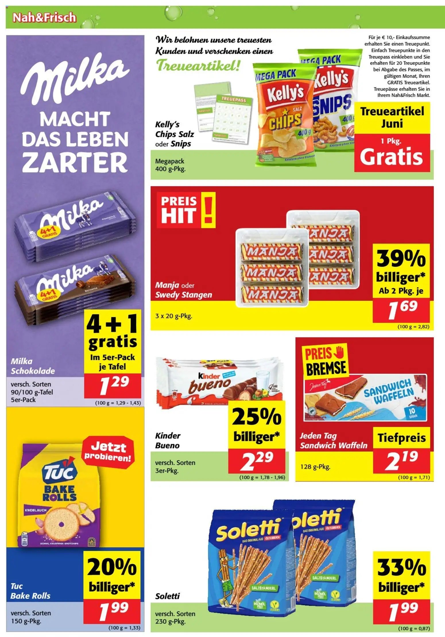 Nah und Frisch Flugblatt