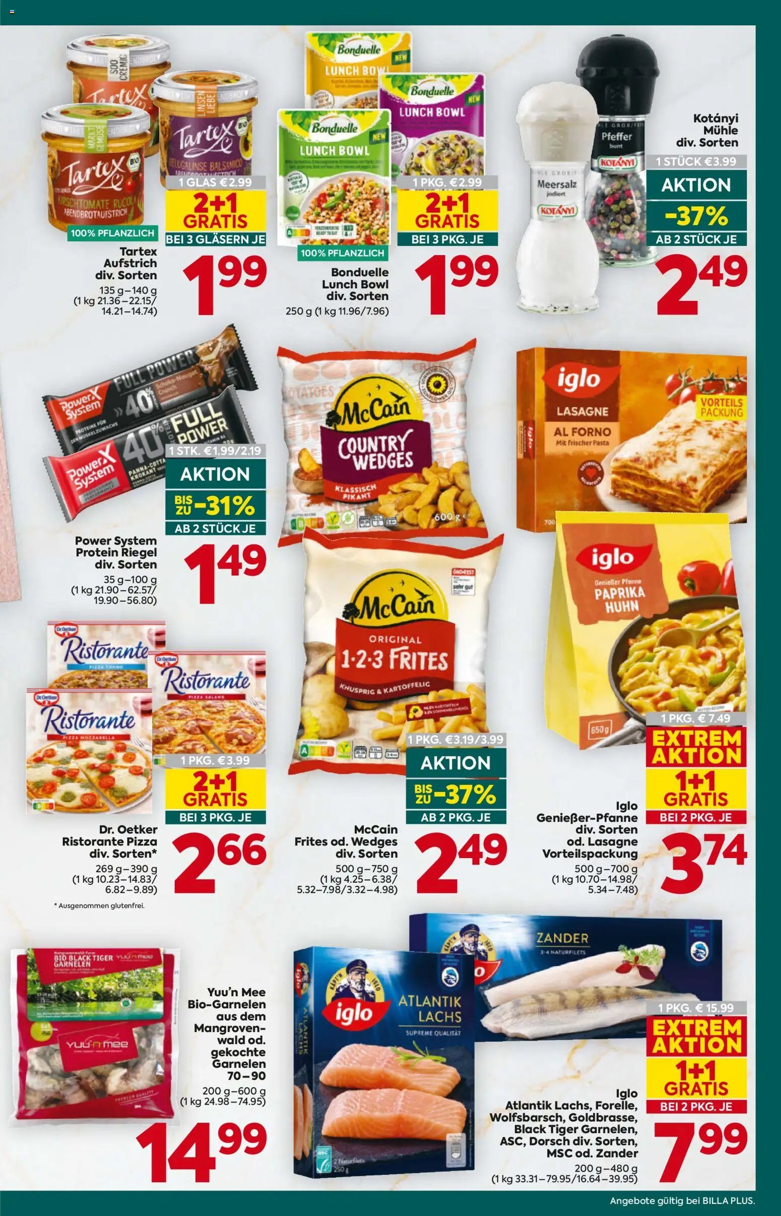 Billa Plus Flugblatt - Oberösterreich