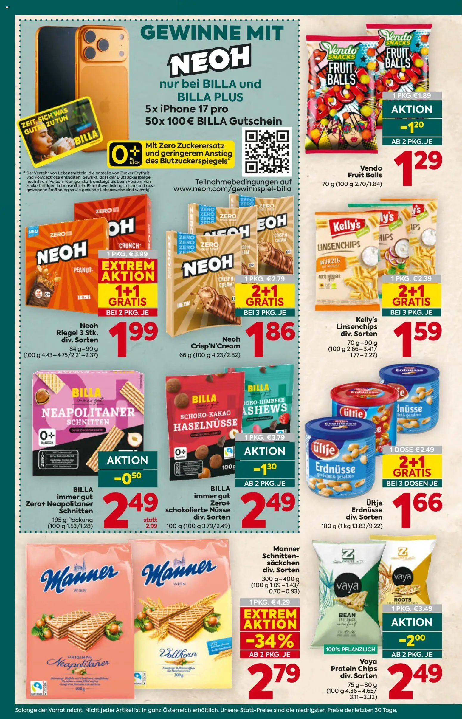 Billa Plus Flugblatt - Oberösterreich