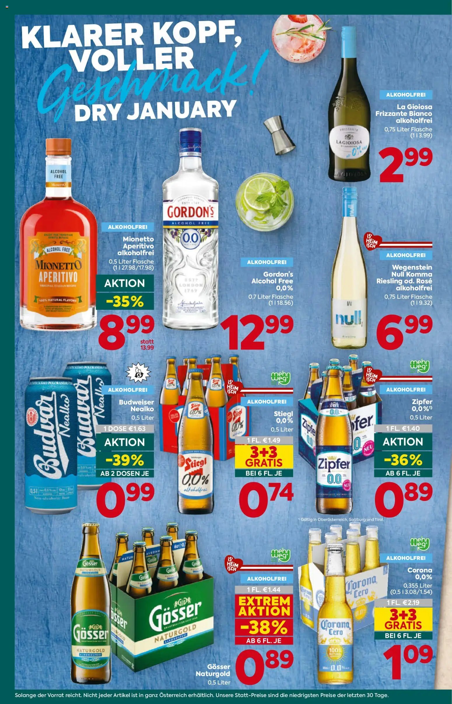 Billa Plus Flugblatt - Oberösterreich