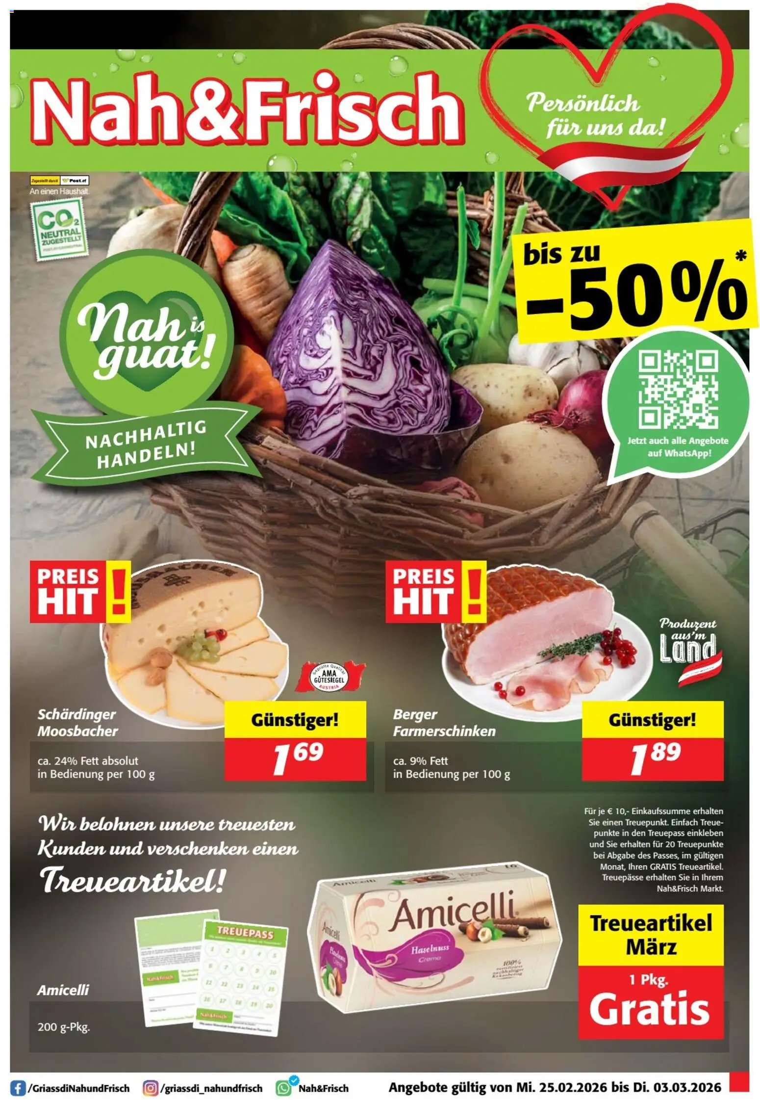 Nah und Frisch Flugblatt