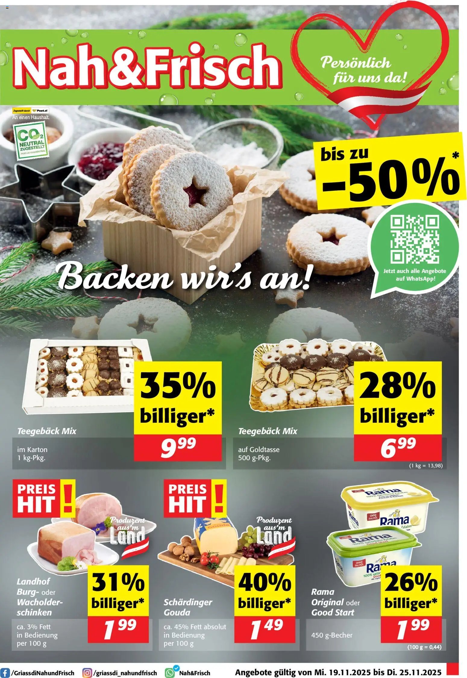 Nah und Frisch Flugblatt