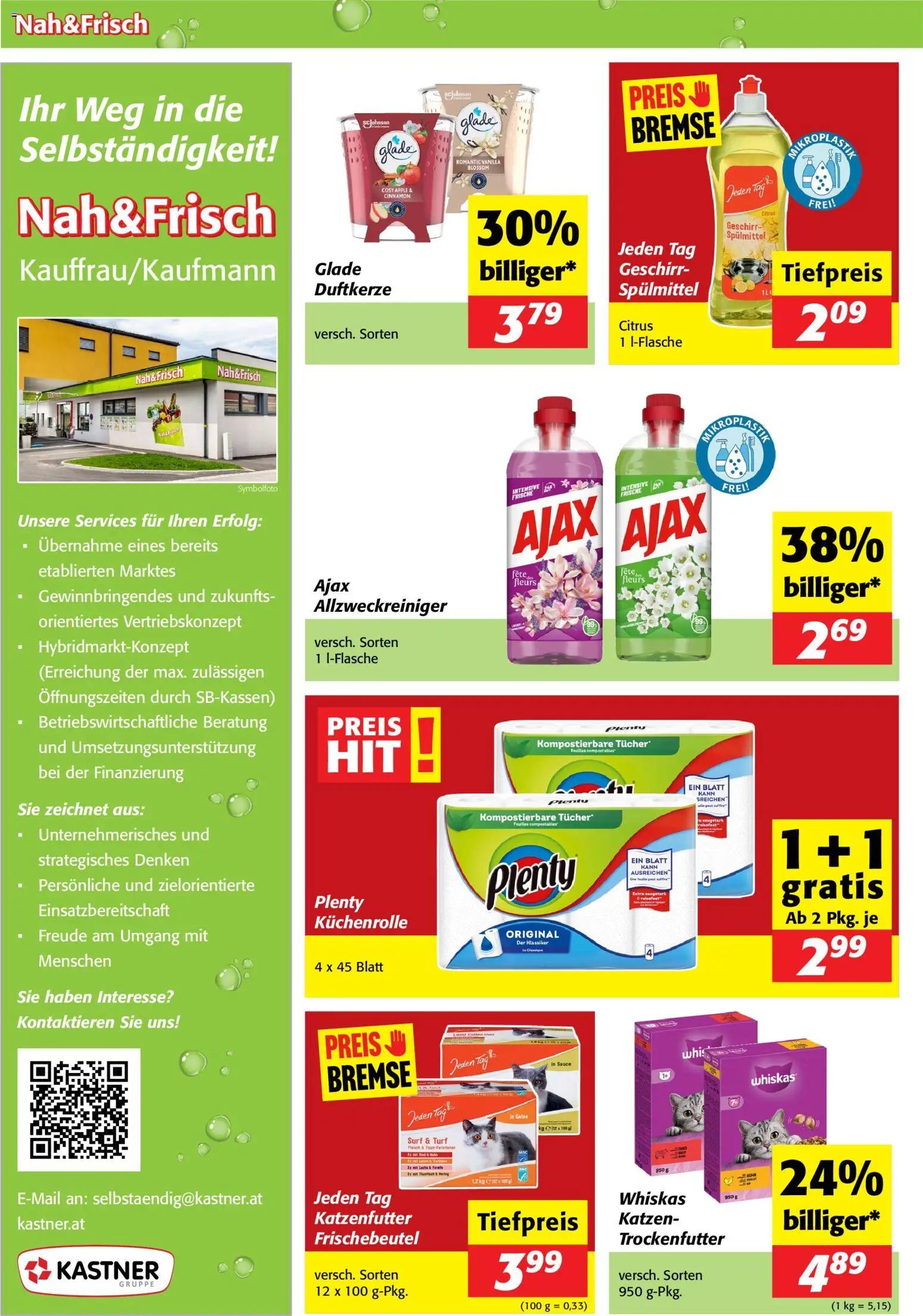 Nah und Frisch Flugblatt