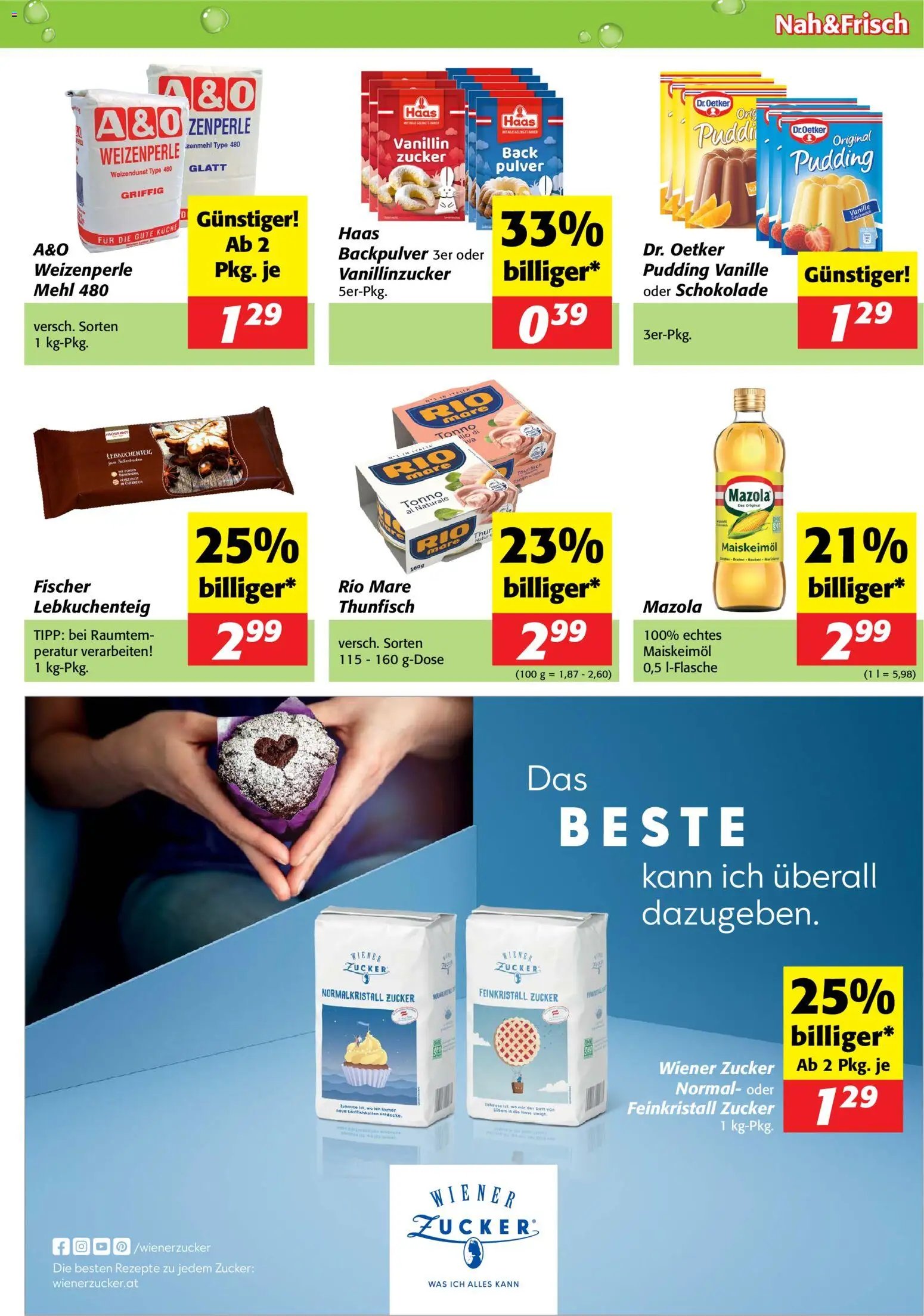 Nah und Frisch Flugblatt