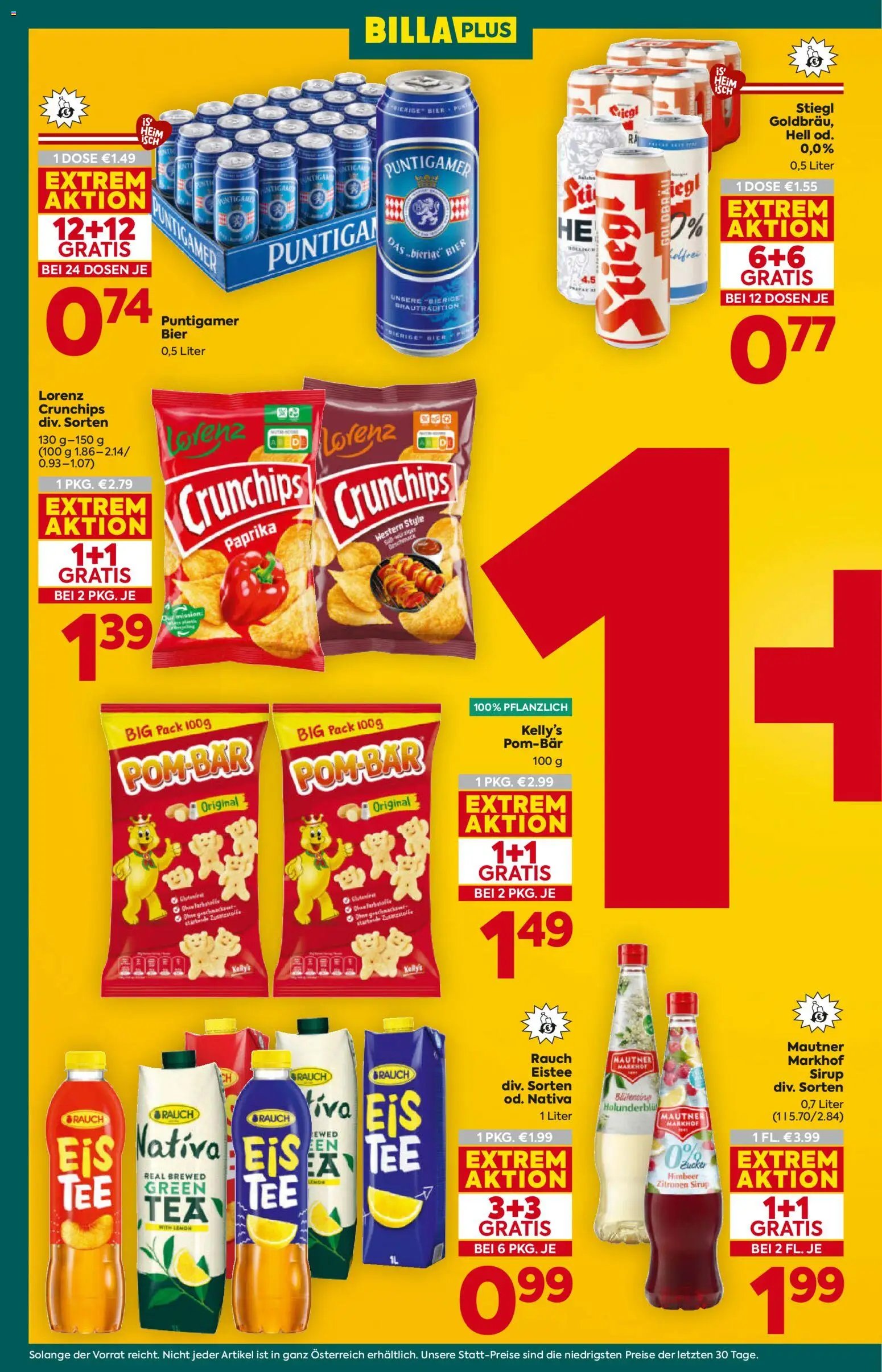 Billa Plus Flugblatt - Salzburg