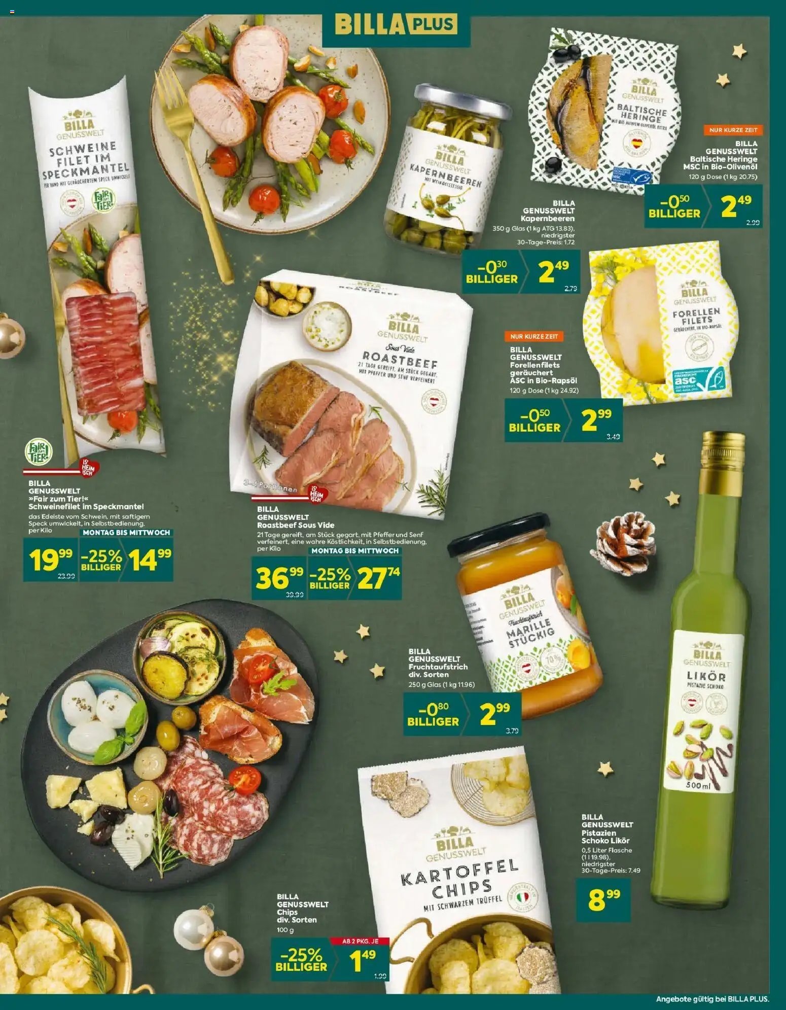 Billa Plus Flugblatt - Wien