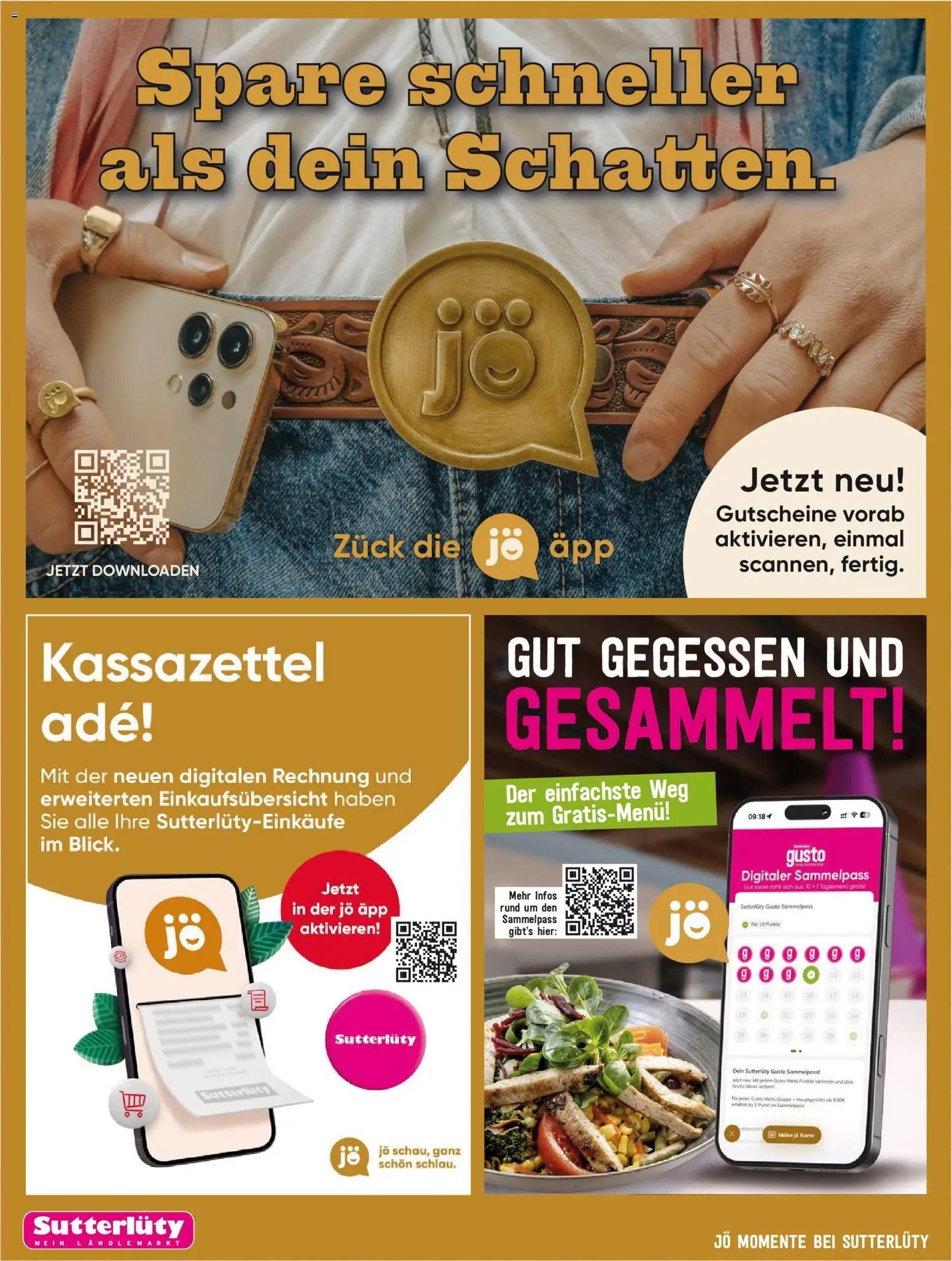 Sutterlüty Flugblatt