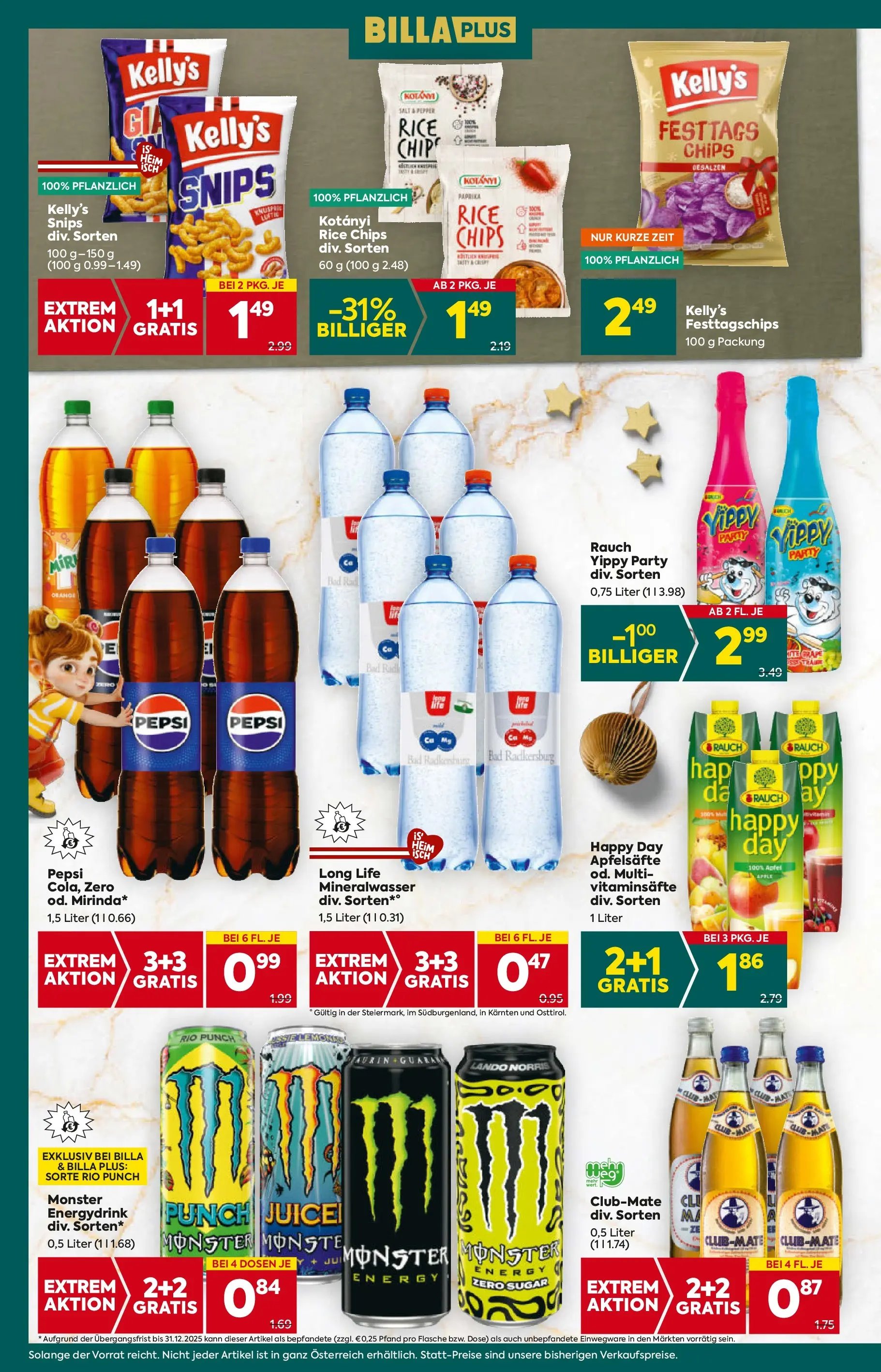 Billa Plus Flugblatt - Kärnten
