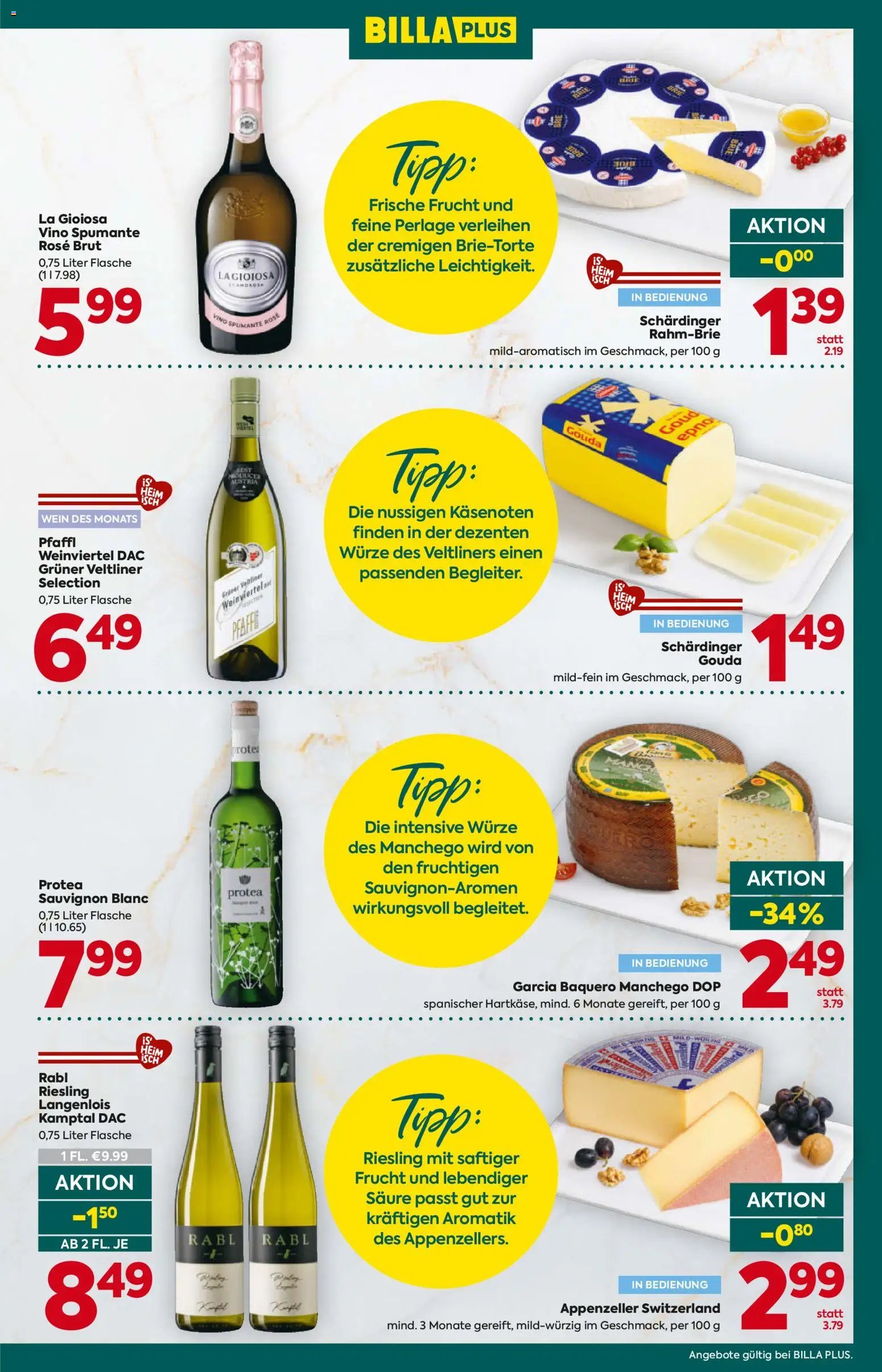 Billa Plus Flugblatt