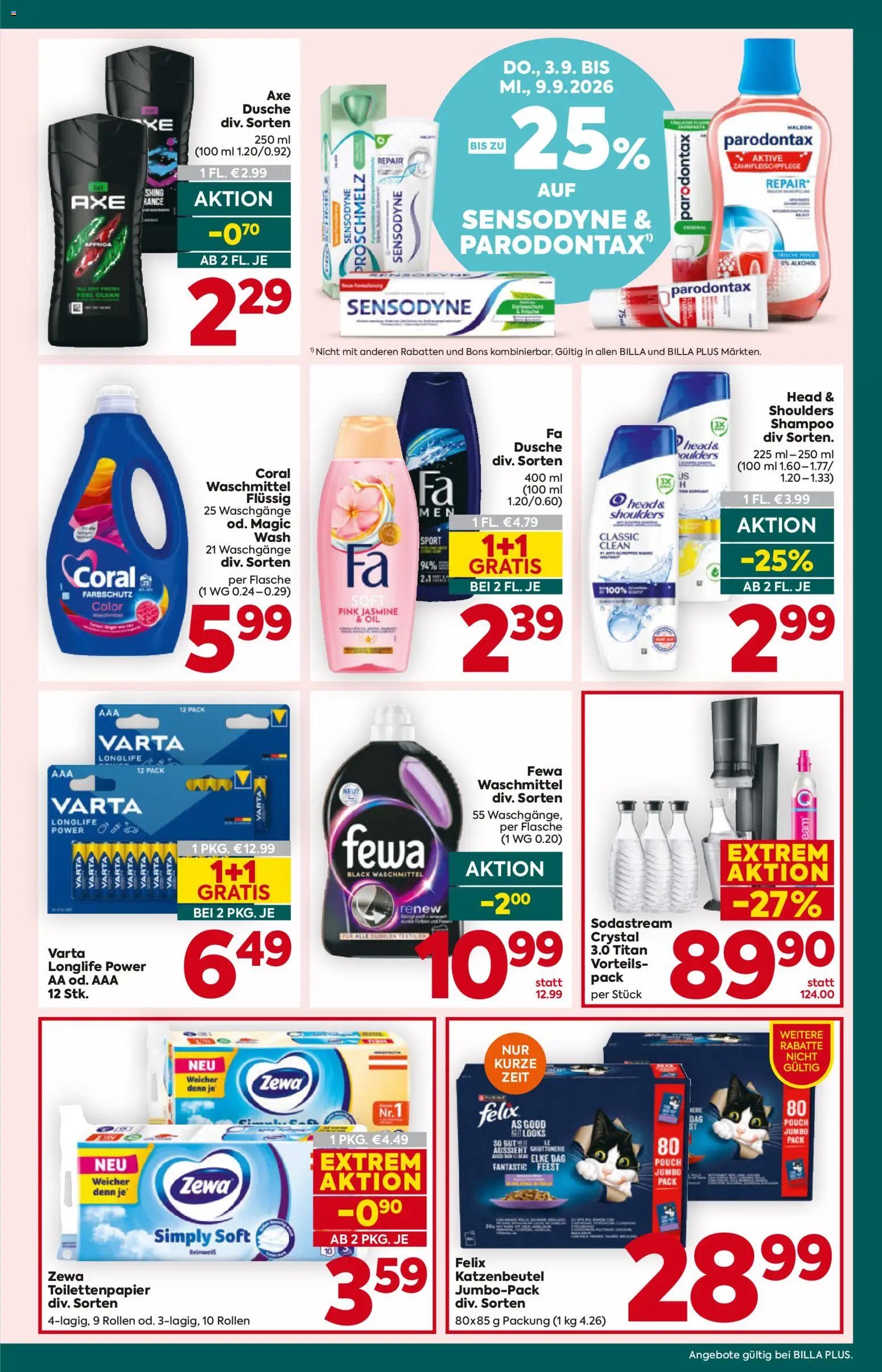 Billa Plus Flugblatt