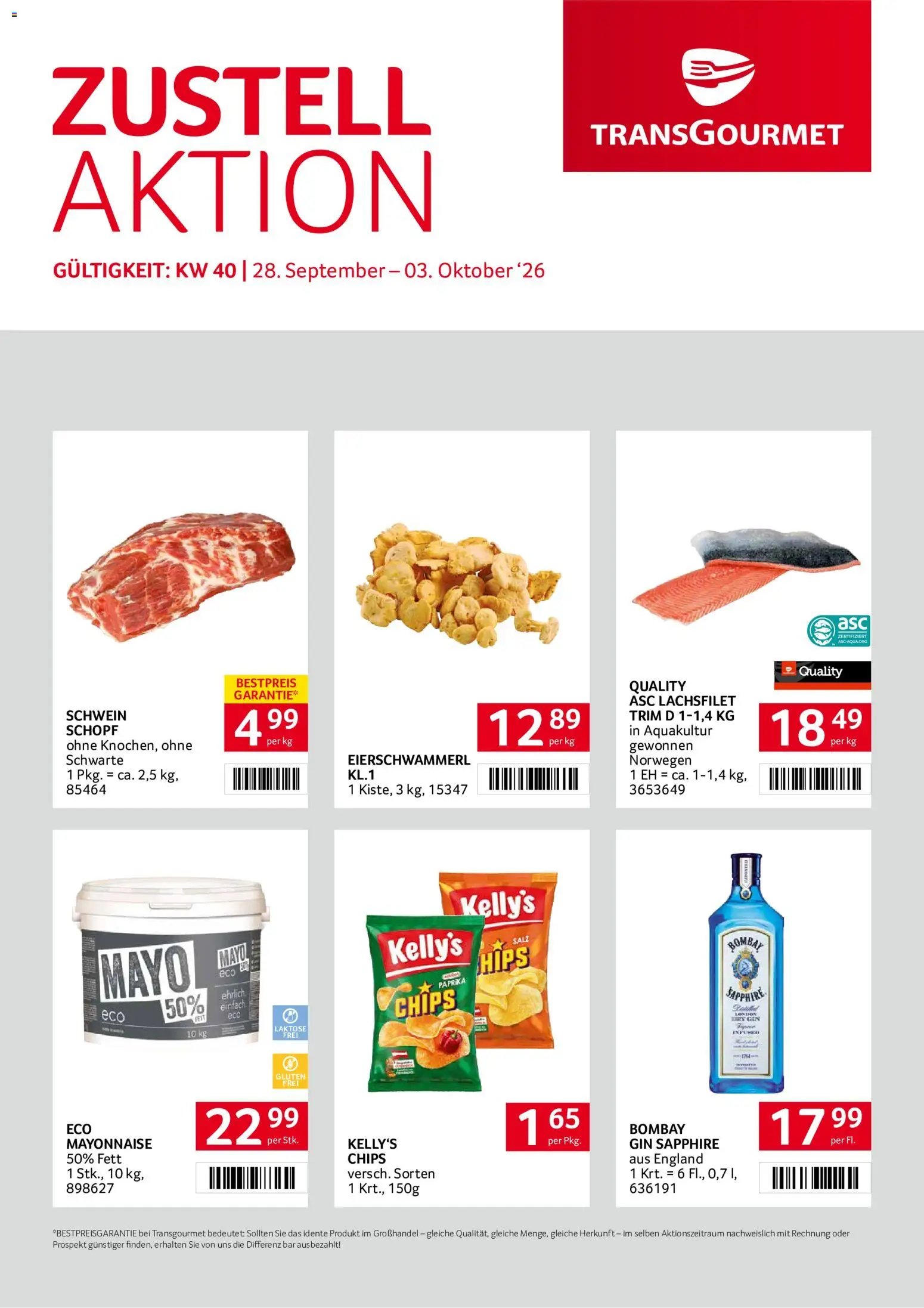 Transgourmet Zustellaktion