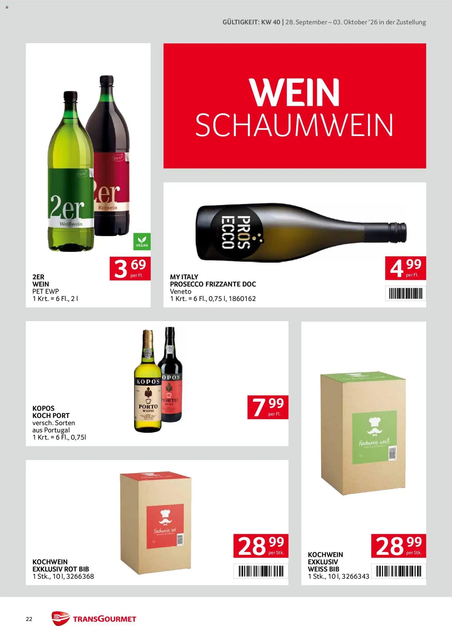Transgourmet Zustellaktion