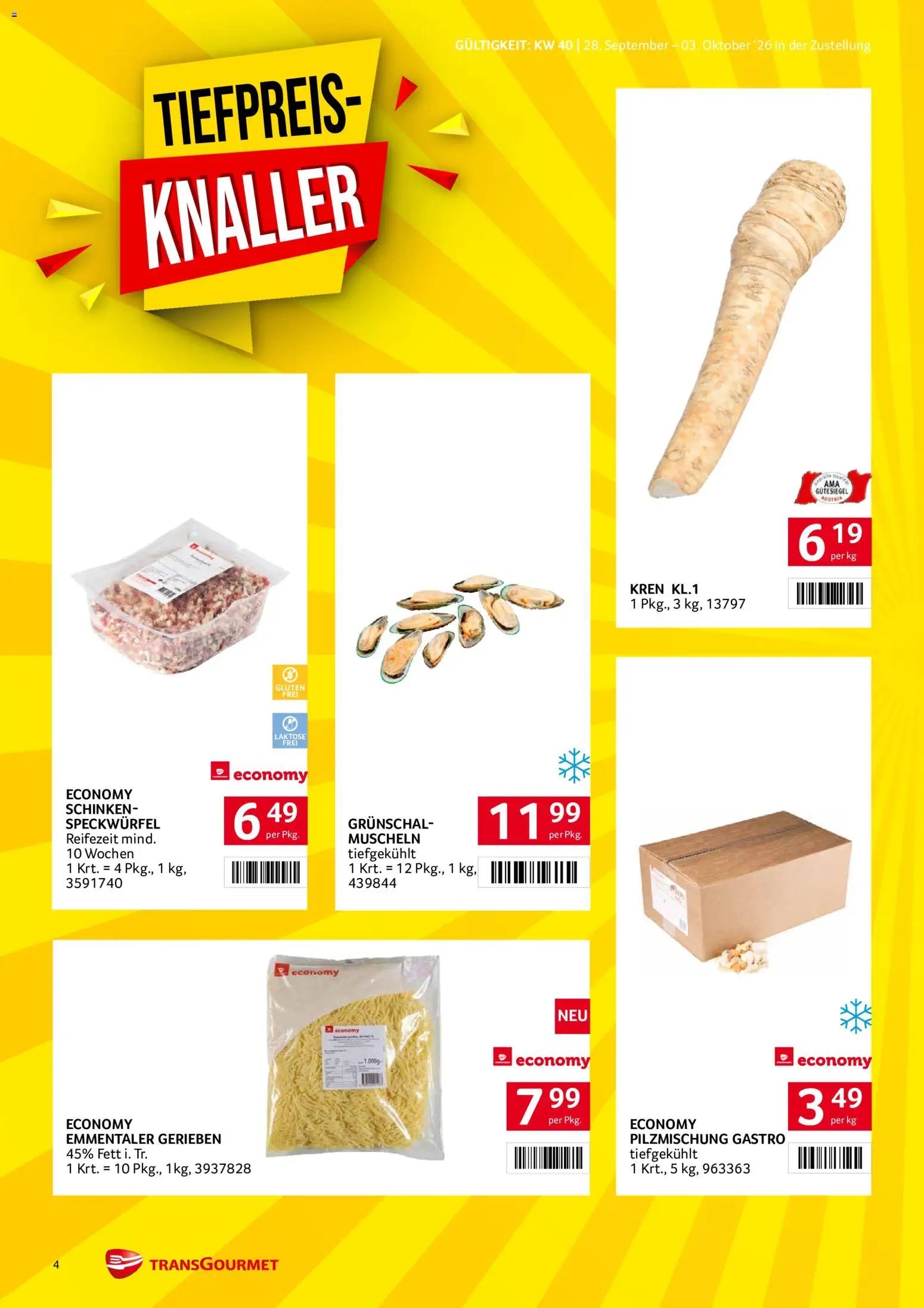 Transgourmet Zustellaktion