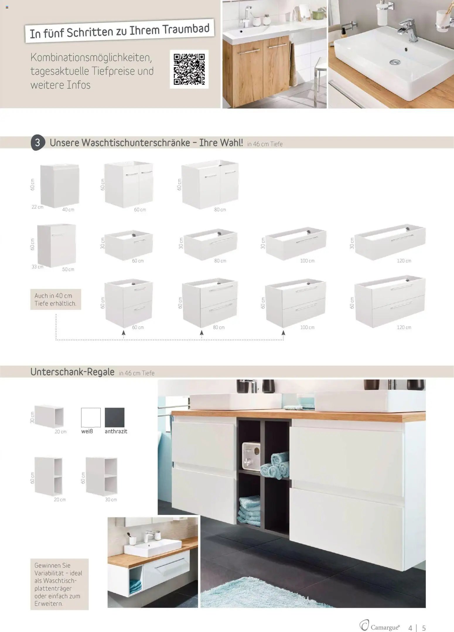 Bauhaus Badmöbel Camargue Espacio