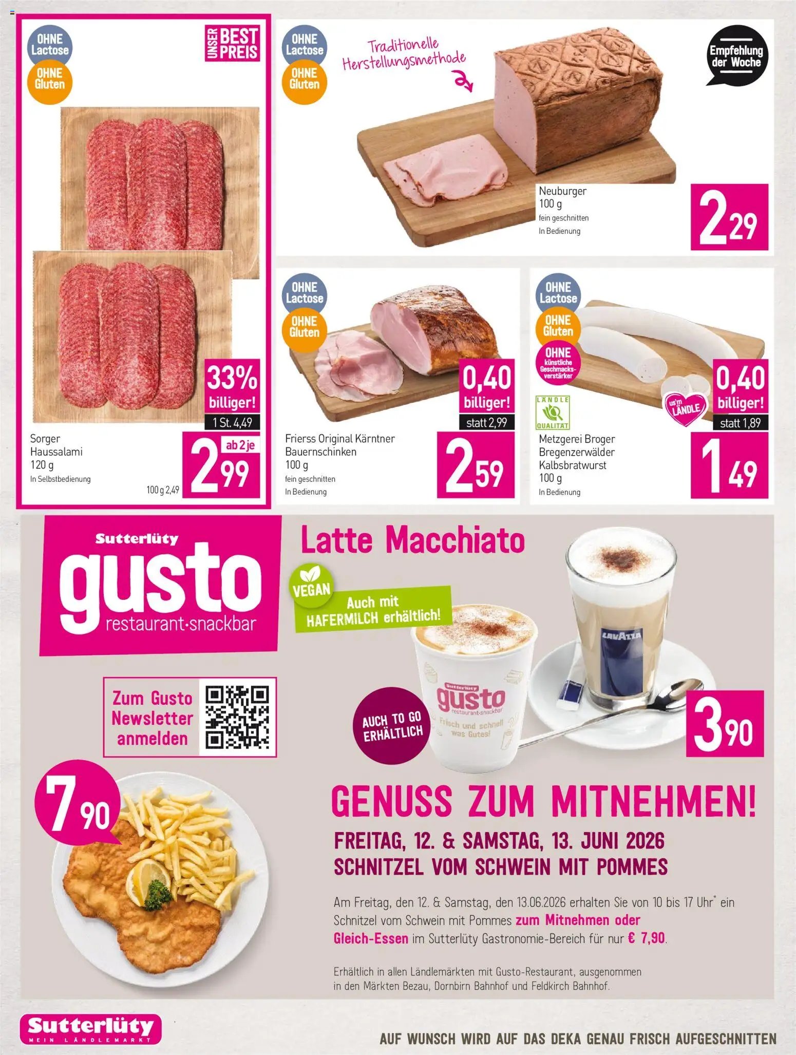 Sutterlüty Flugblatt
