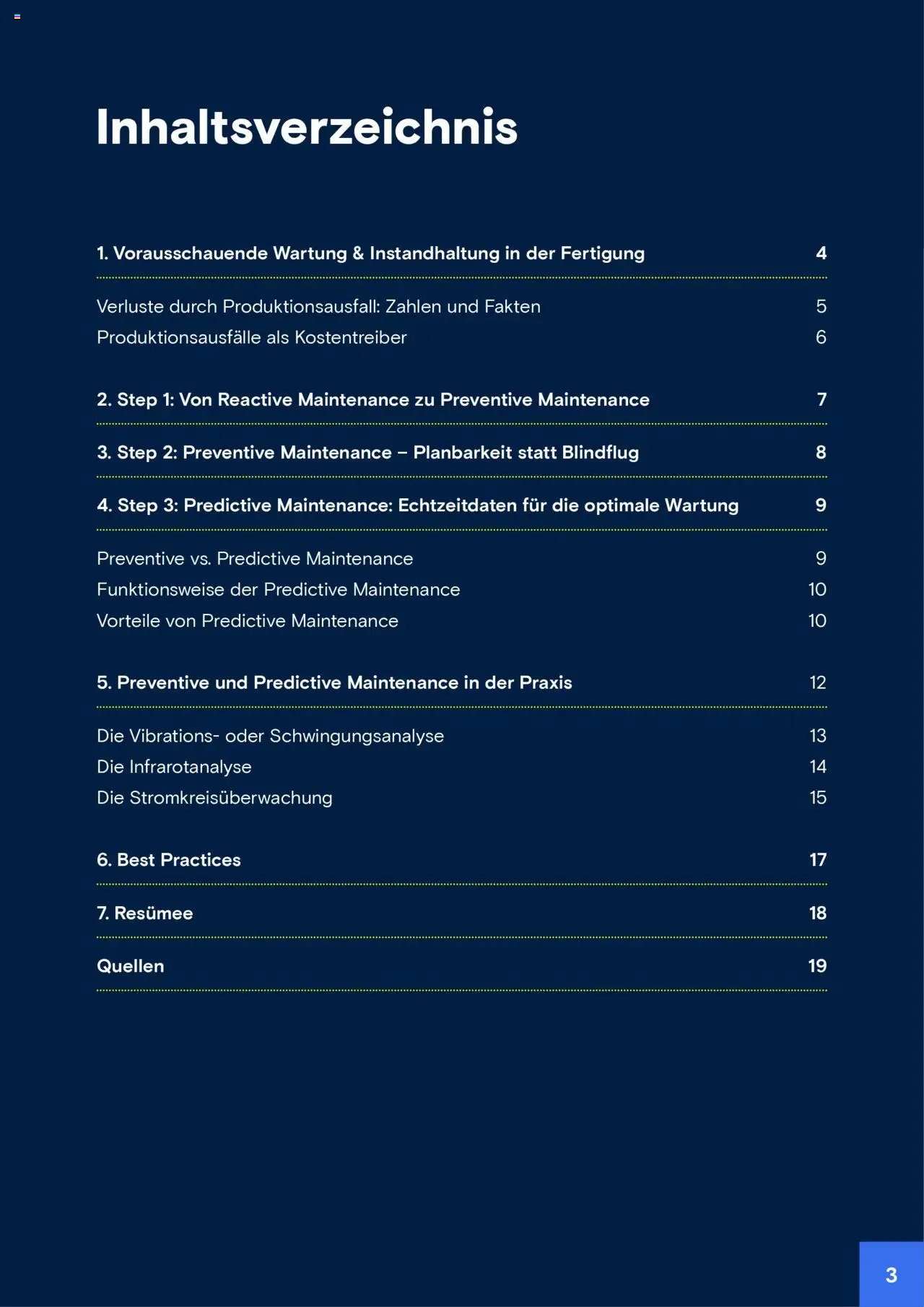 Conrad Whitepaper vorausschauende Wartung