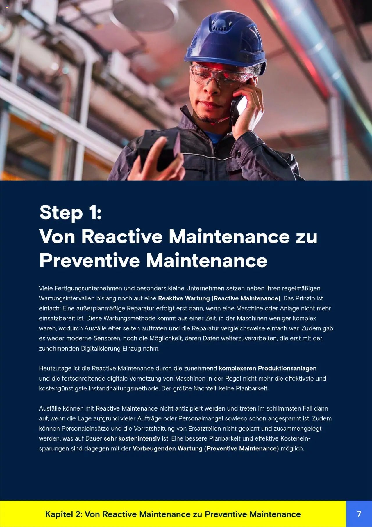 Conrad Whitepaper vorausschauende Wartung