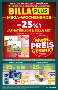 Billa Plus Flugblatt