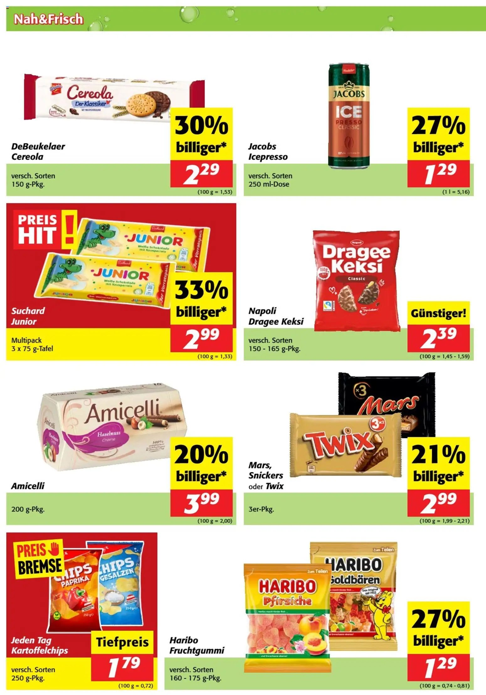 Nah und Frisch Flugblatt