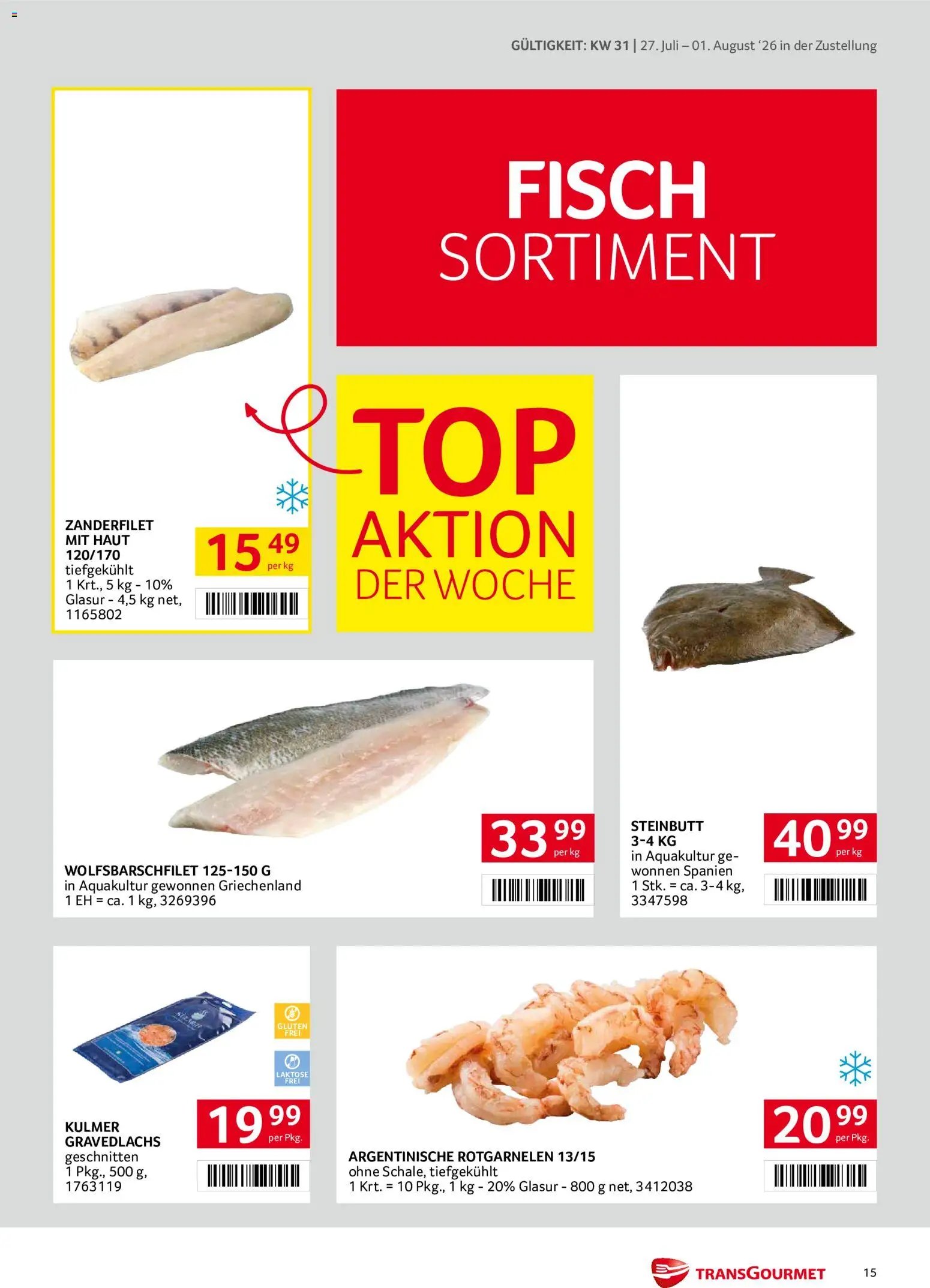 Transgourmet Zustellaktion
