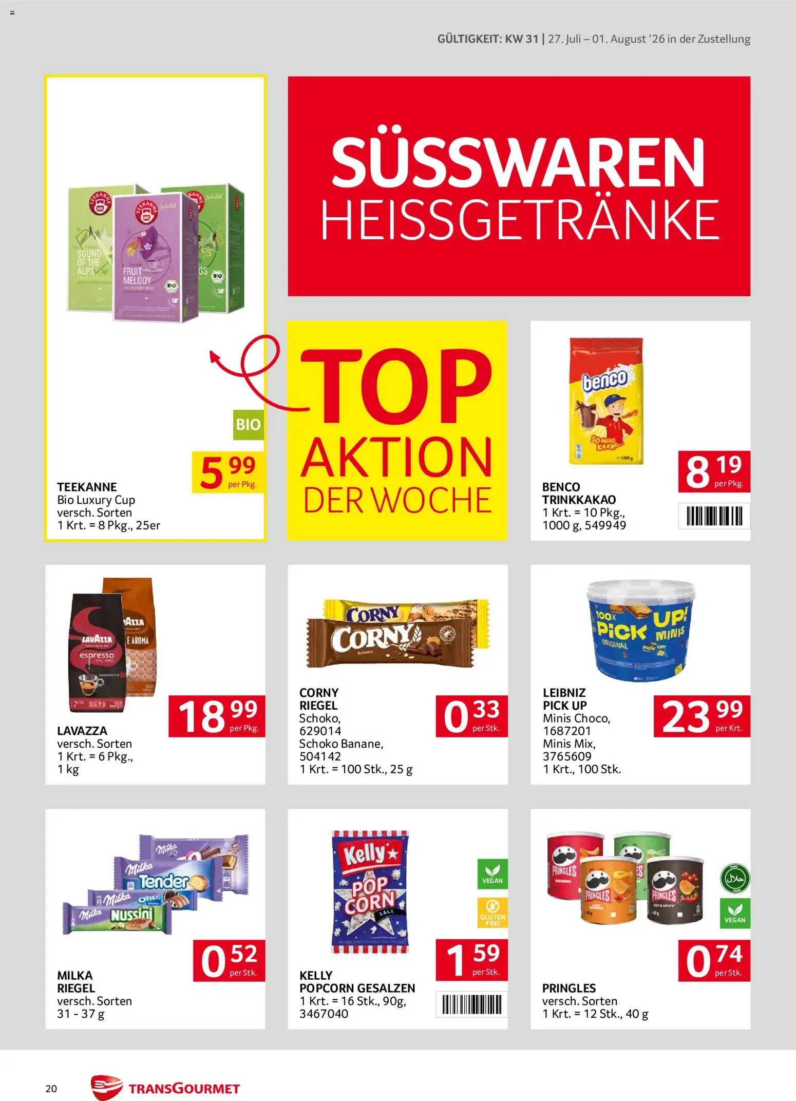 Transgourmet Zustellaktion