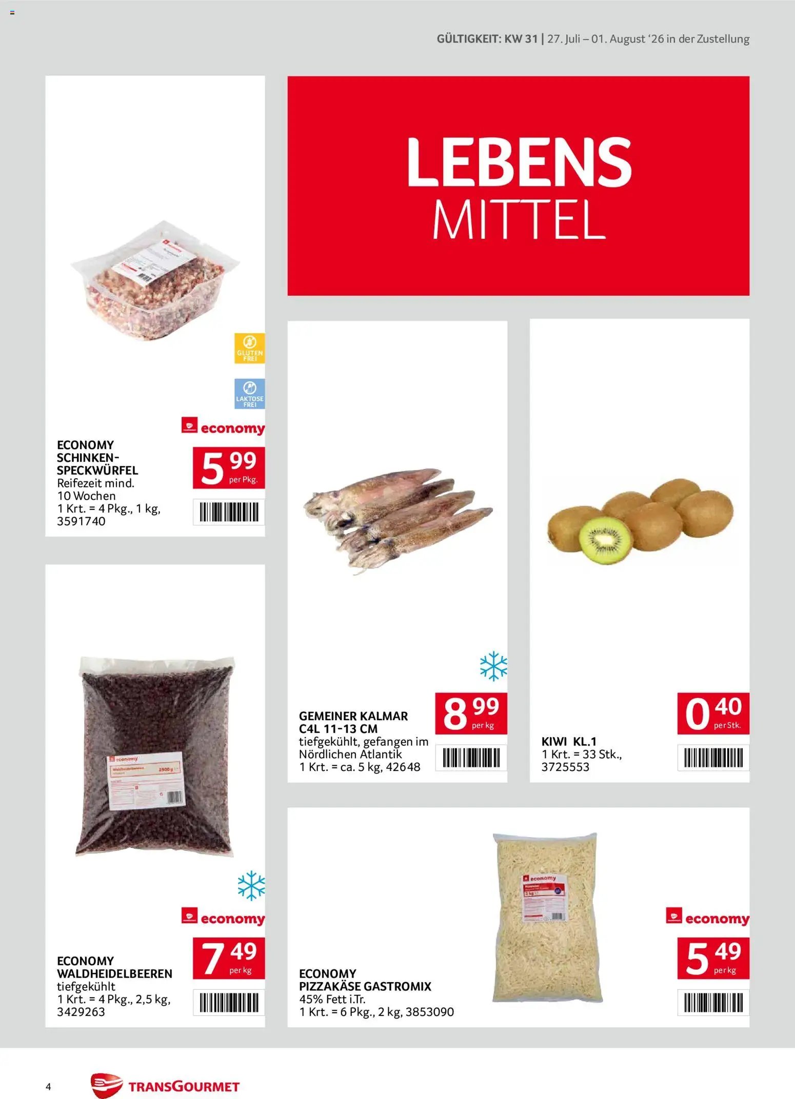 Transgourmet Zustellaktion