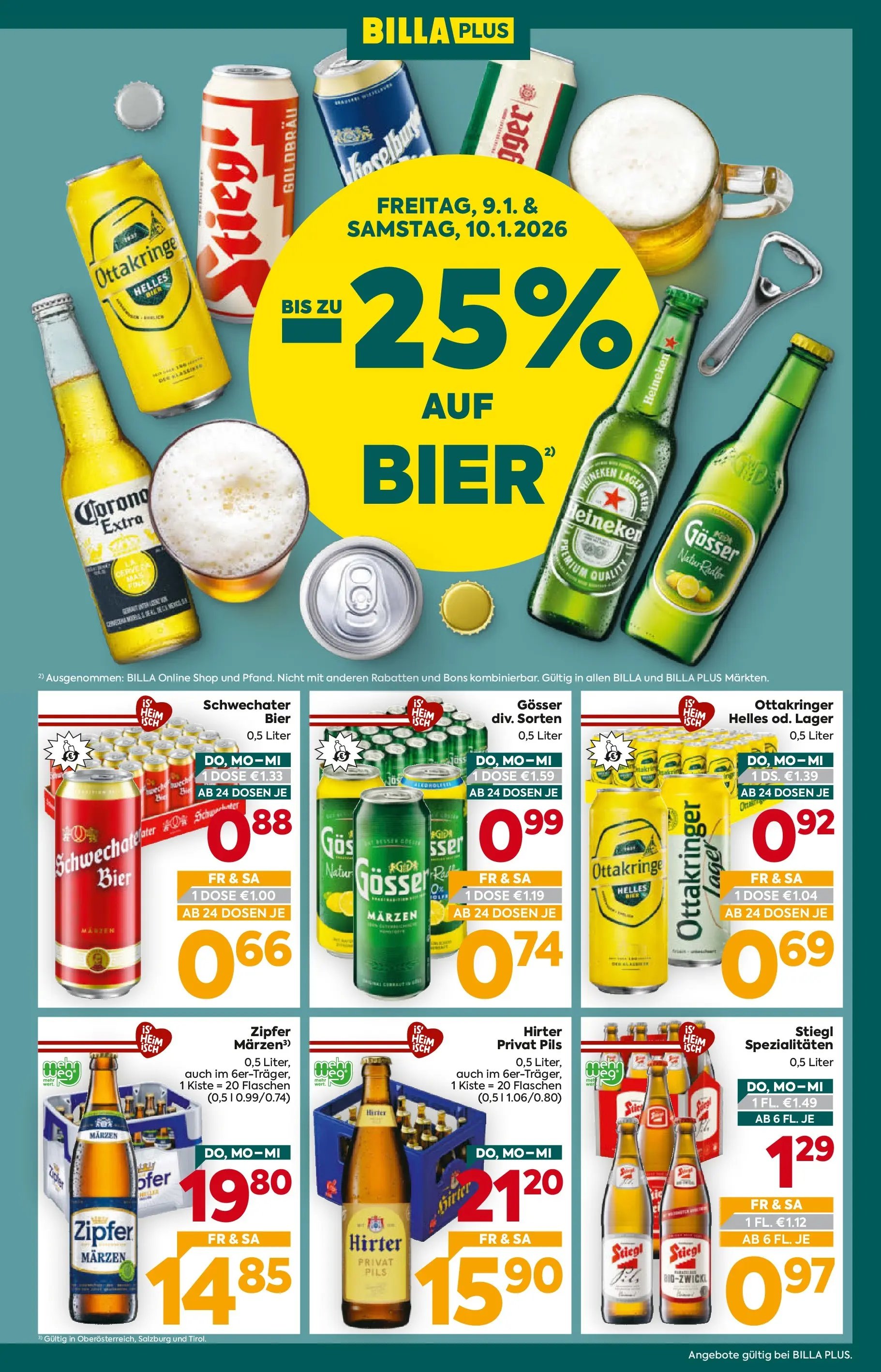 Billa Plus - BILLA PLUS: Flugblatt Salzburg