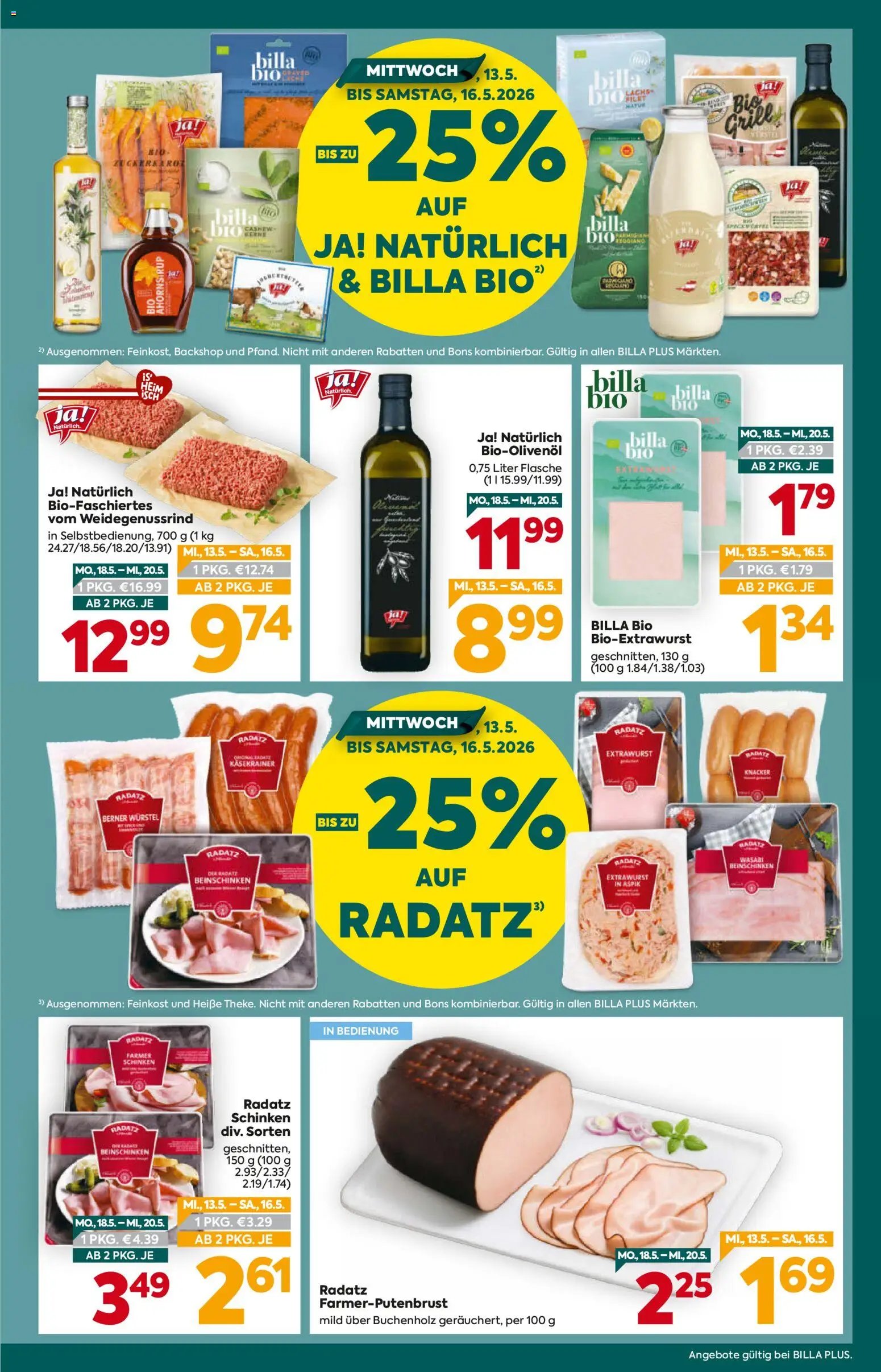 Billa Plus Flugblatt - 