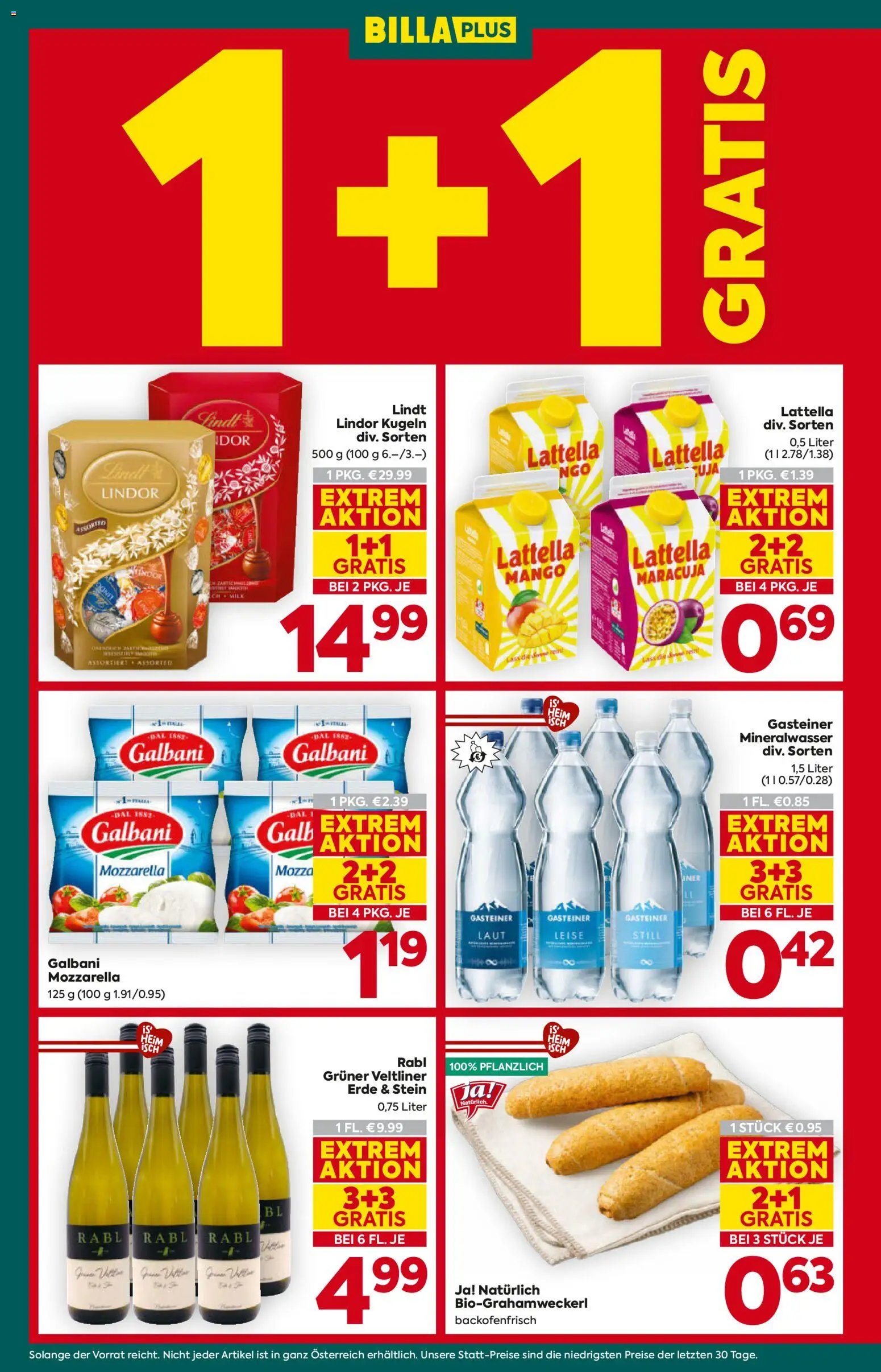 Billa Plus Flugblatt - 