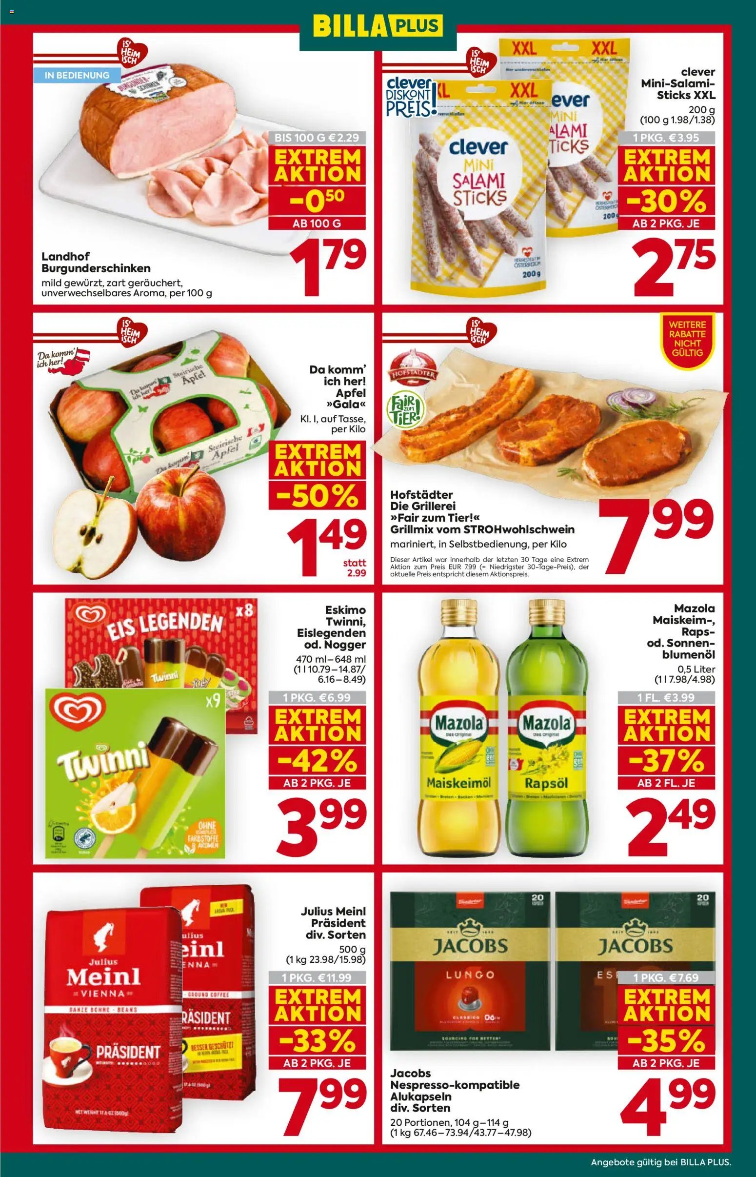 Billa Plus Flugblatt - 