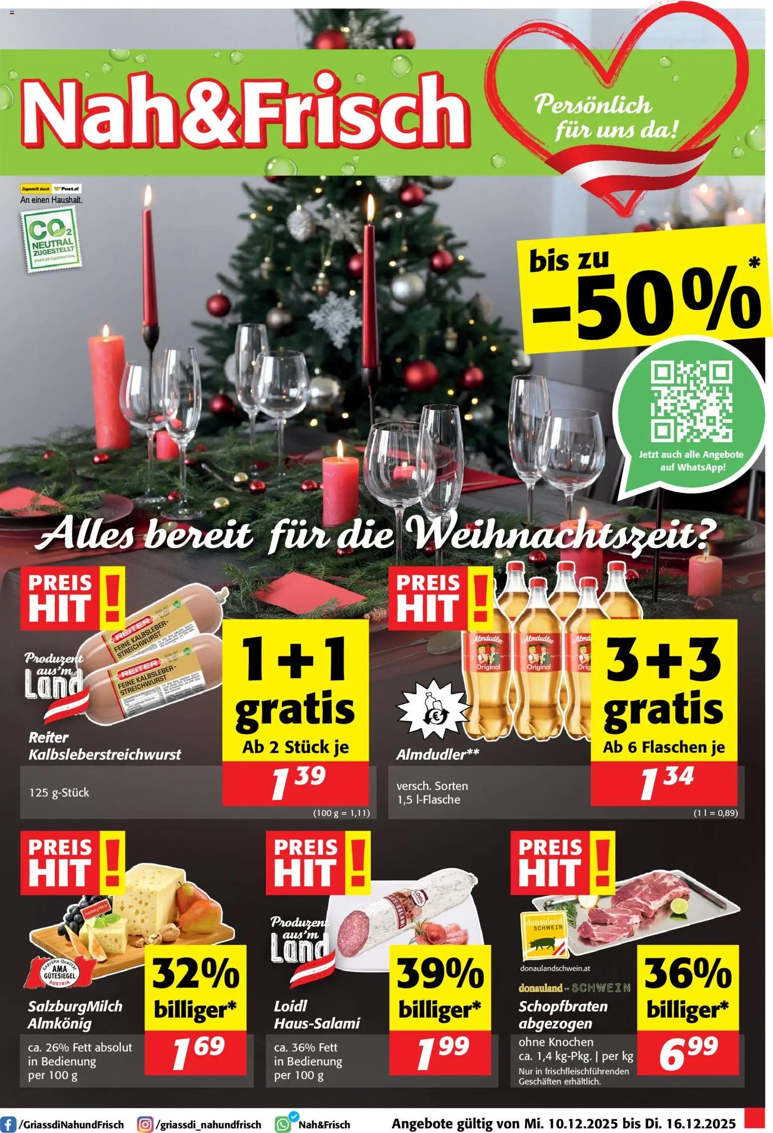 Nah und Frisch Flugblatt