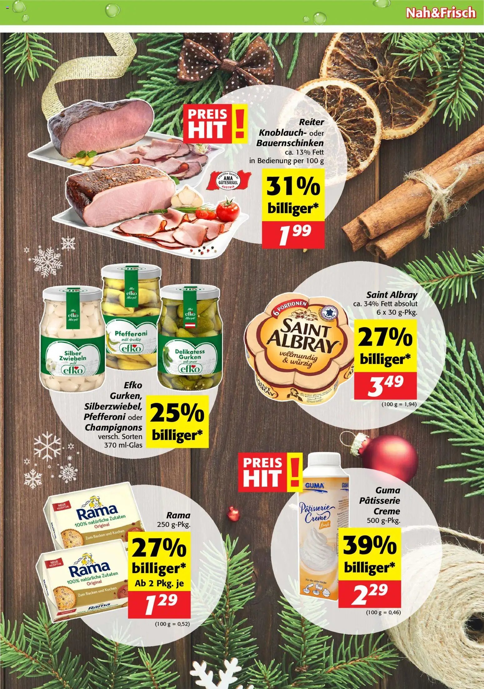 Nah und Frisch Flugblatt