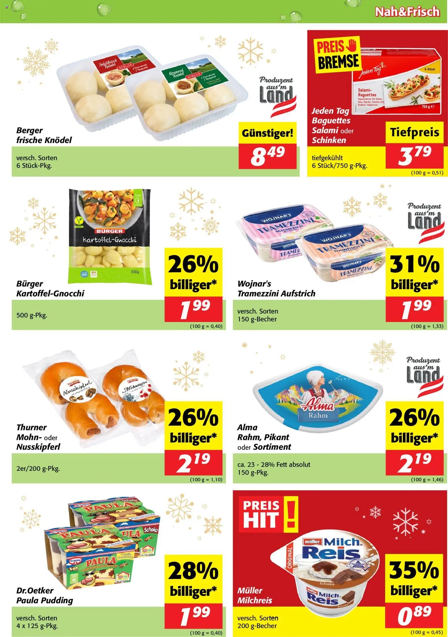 Nah und Frisch Flugblatt