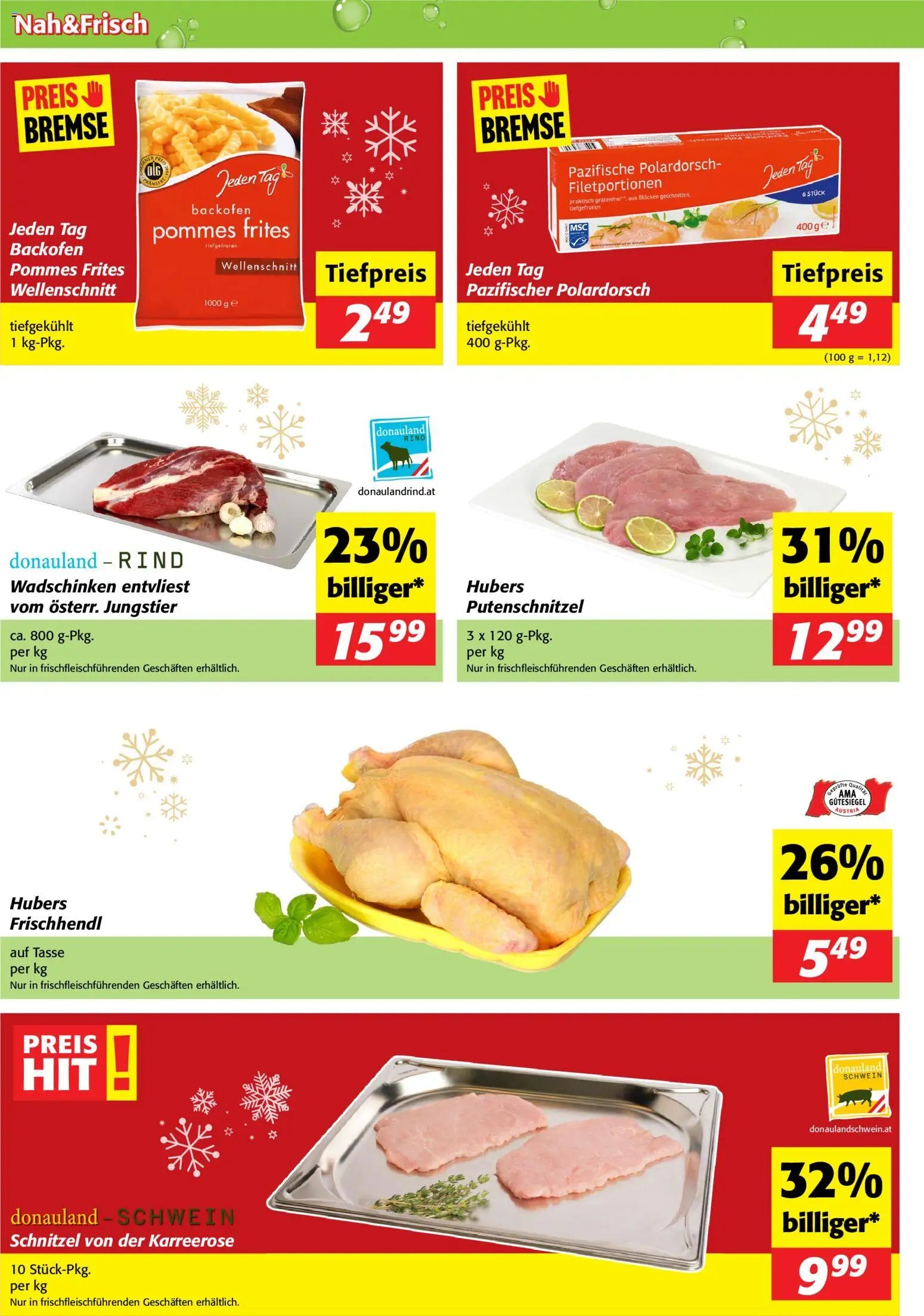 Nah und Frisch Flugblatt