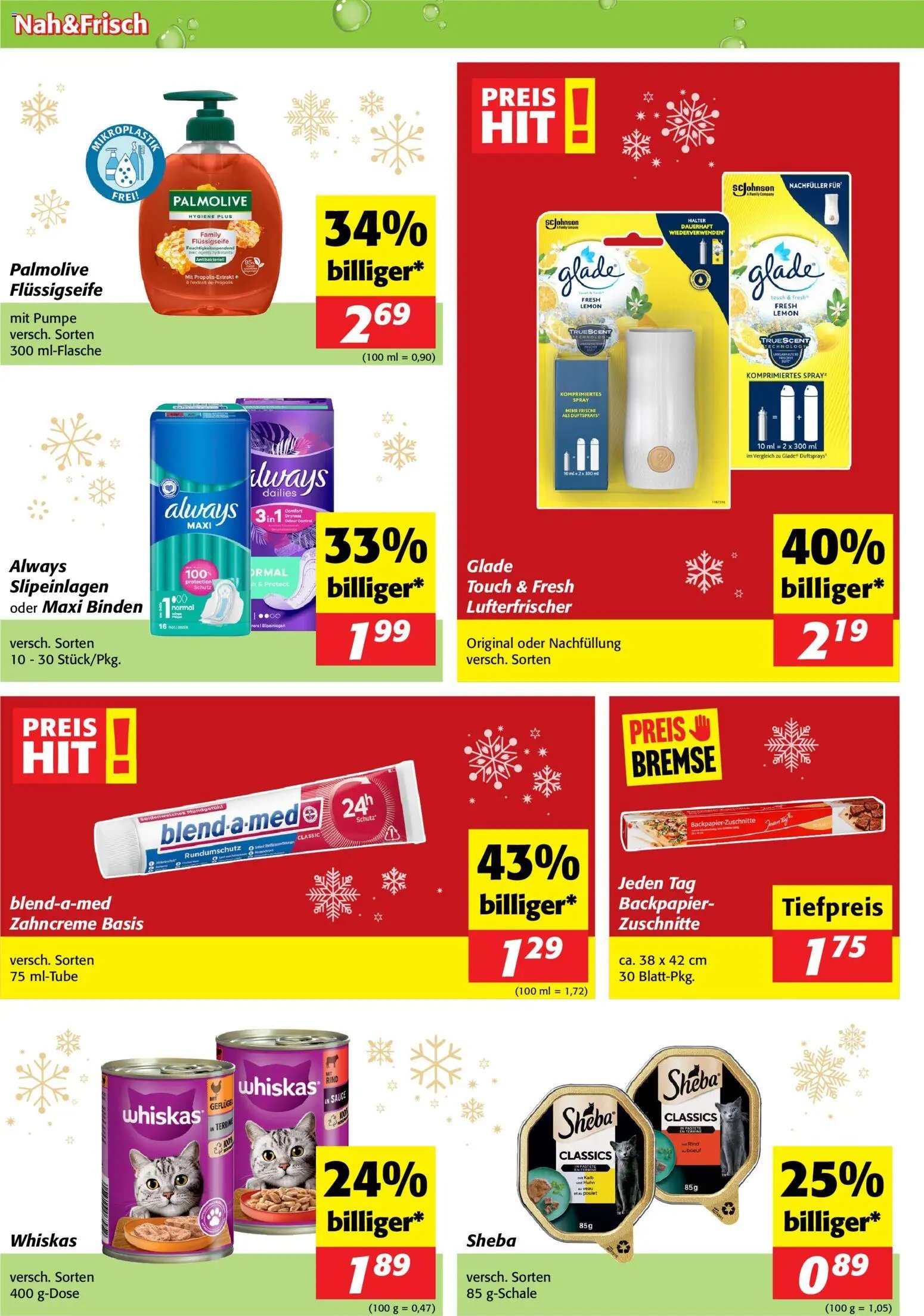 Nah und Frisch Flugblatt