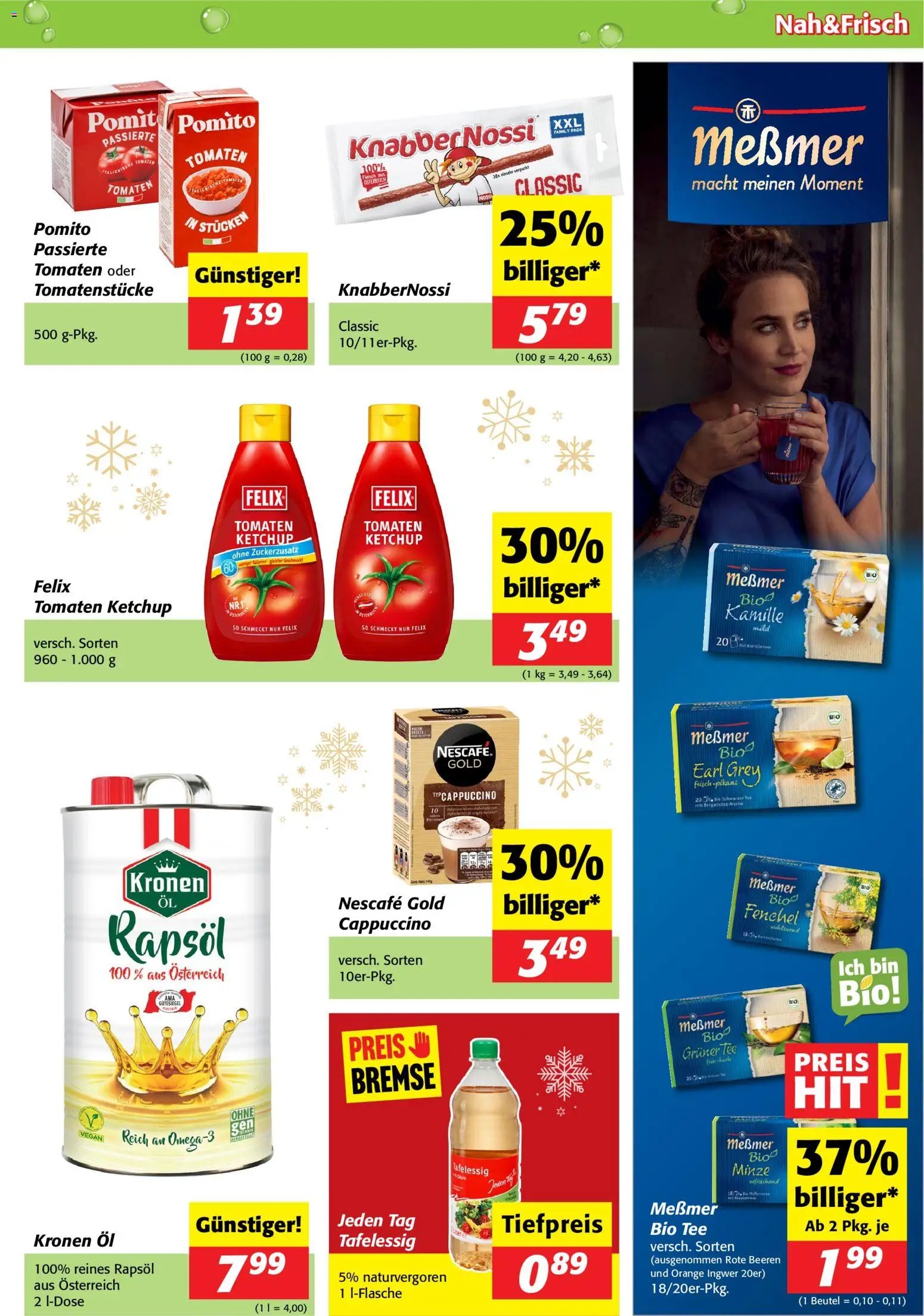 Nah und Frisch Flugblatt